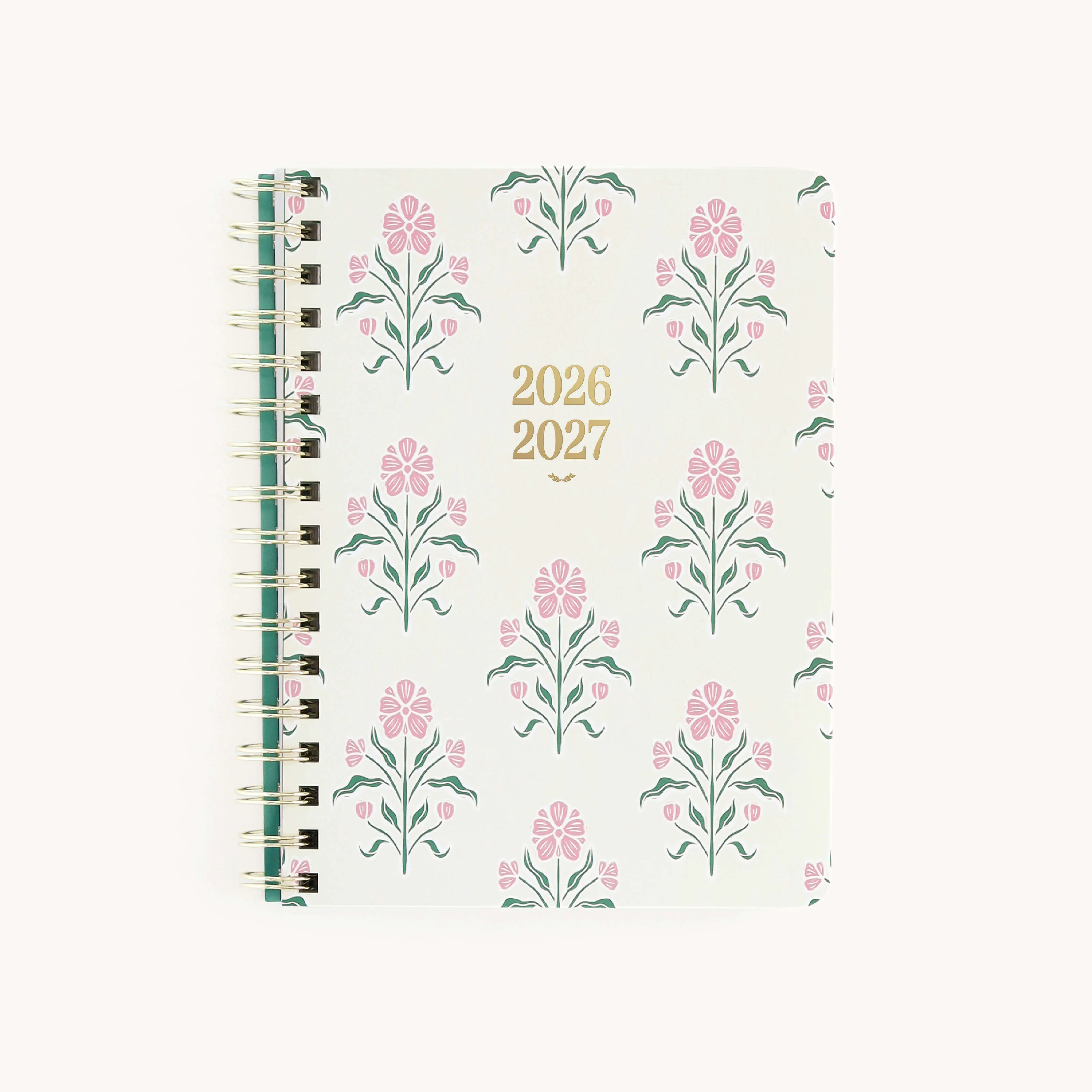 2026-2027 Small Softcover Weekly Simplified Planner - Blush Botanical