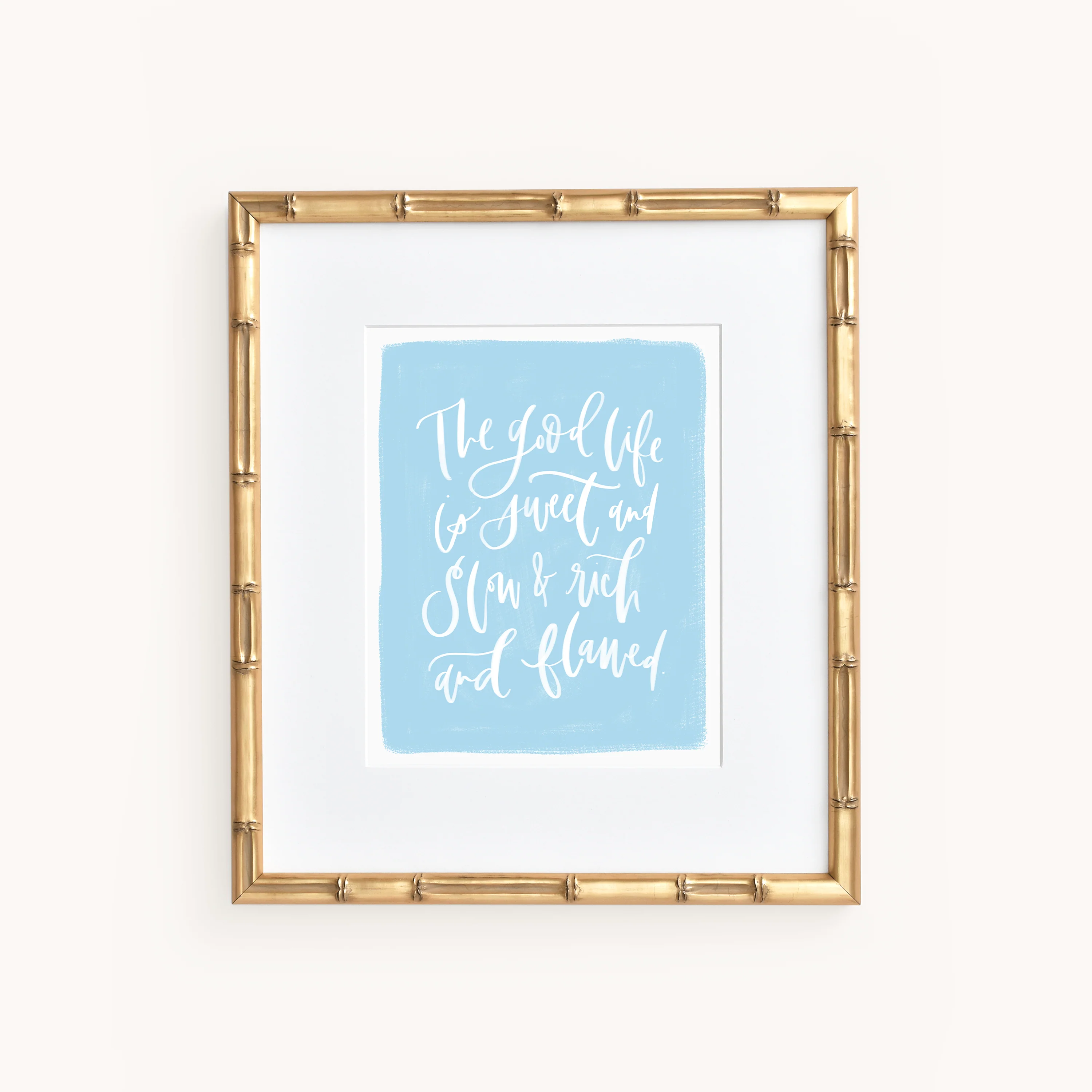 Art Print - The Good Life