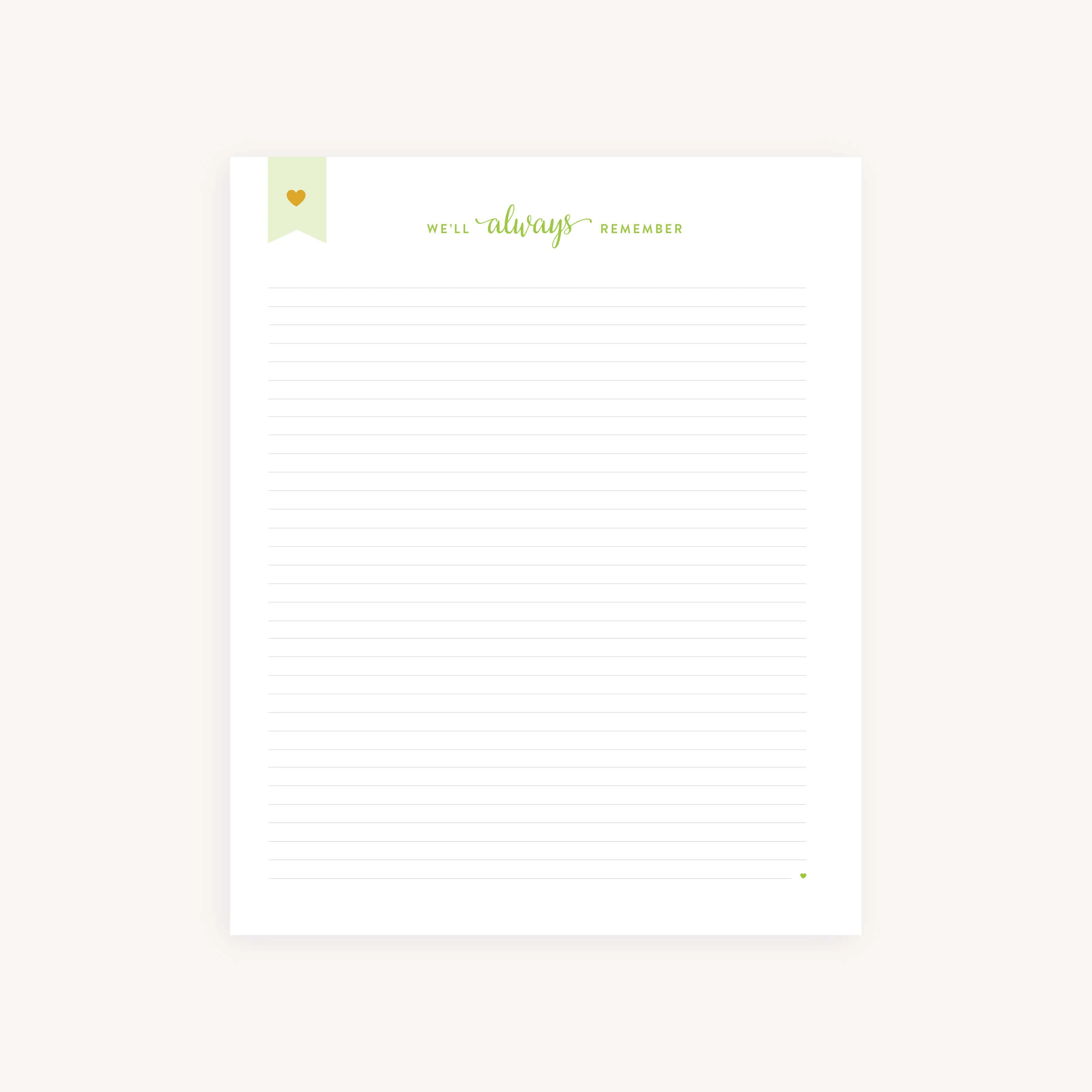 Baby Book Page Pack - Heavenly Baby