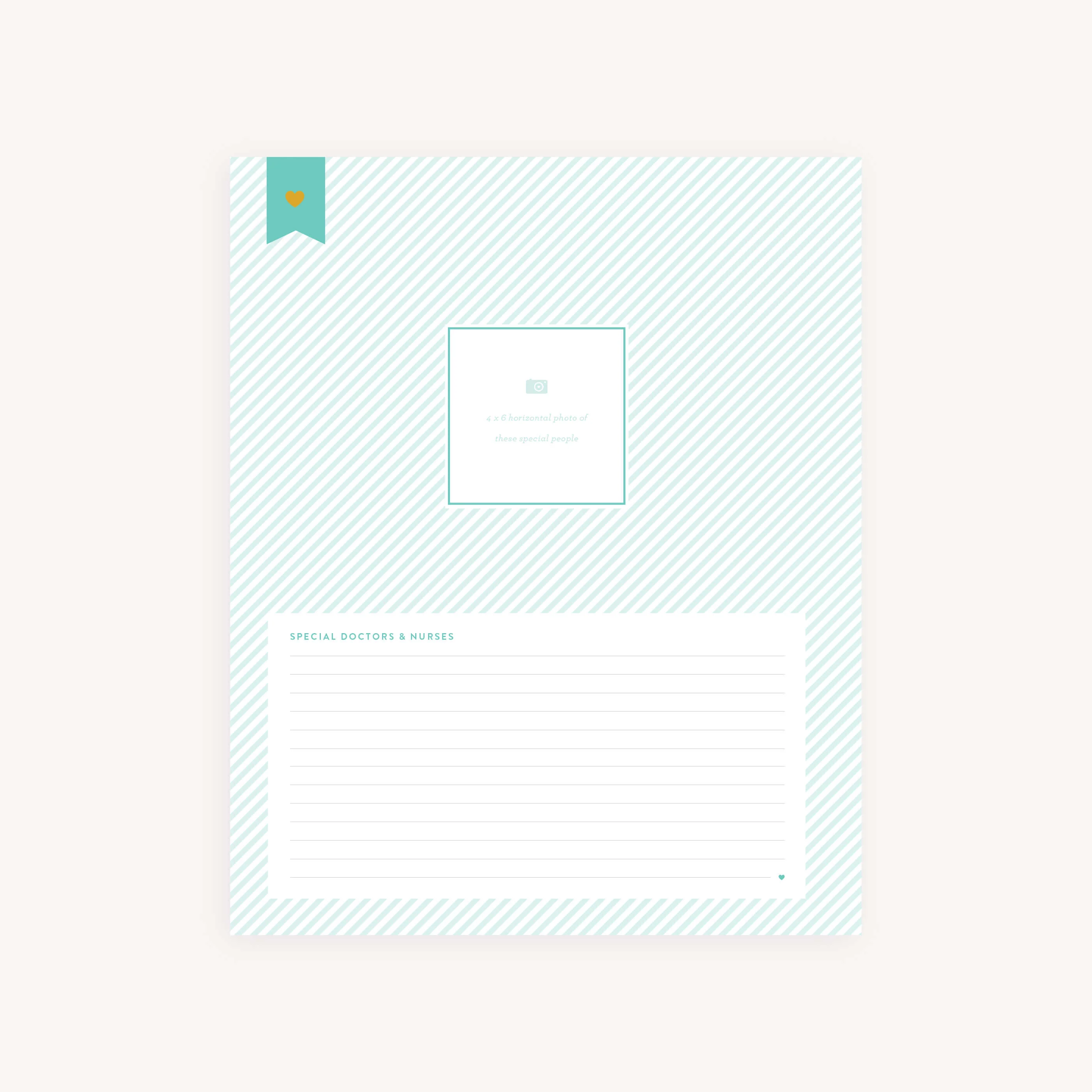 Baby Book Page Pack - NICU