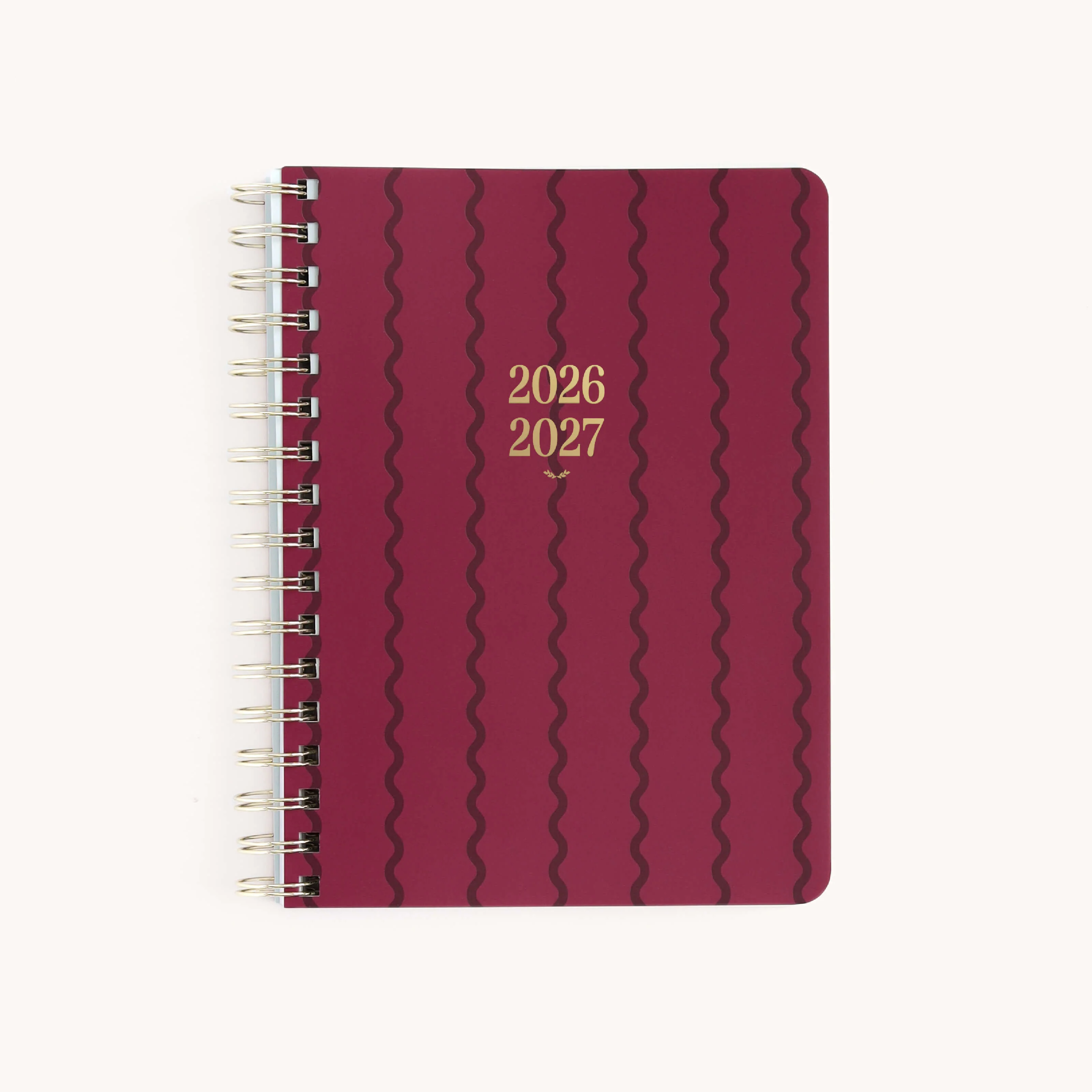 2026-2027 Small Softcover Weekly Simplified Planner - Raspberry Ribbon