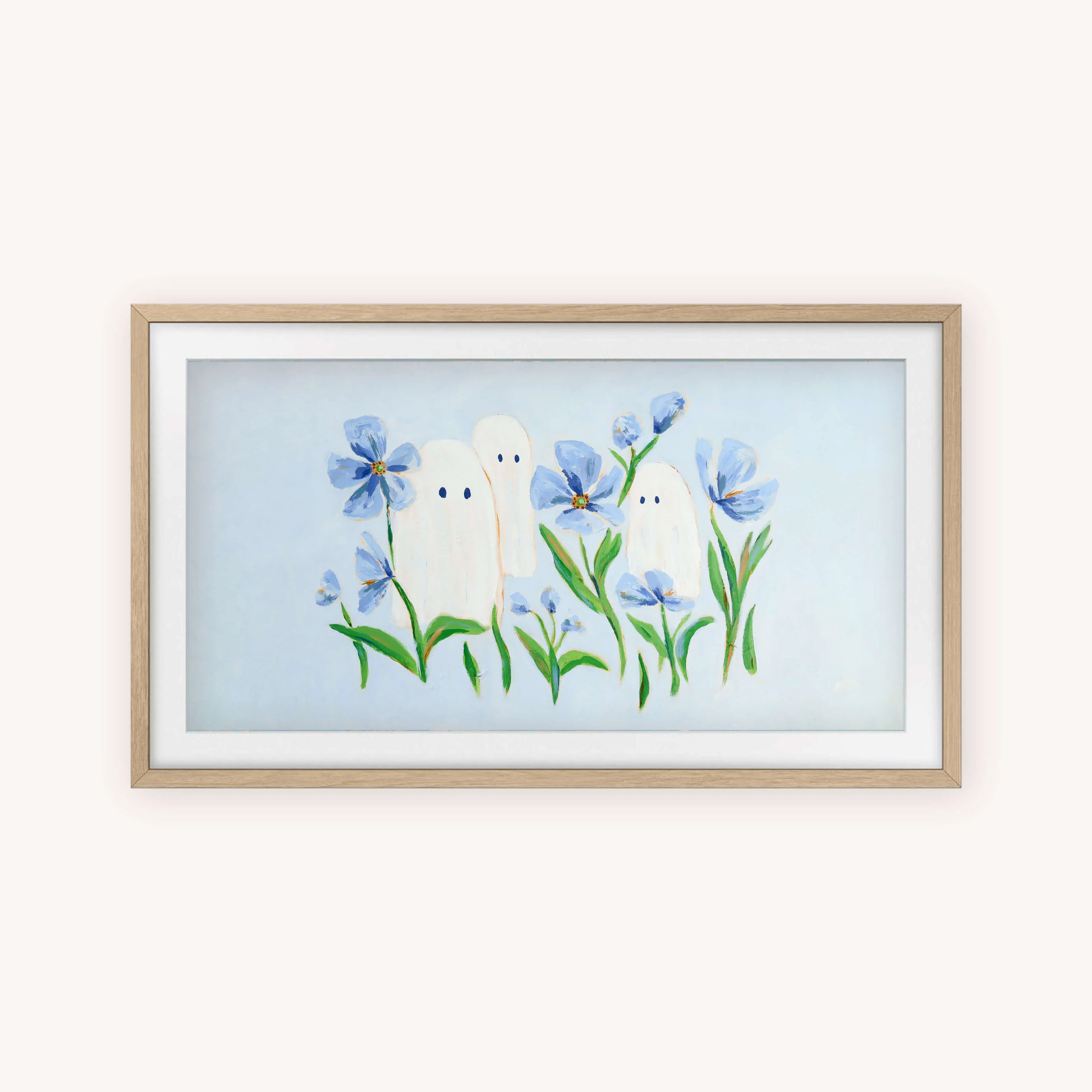 Frame TV Art - BOOtiful Blooms