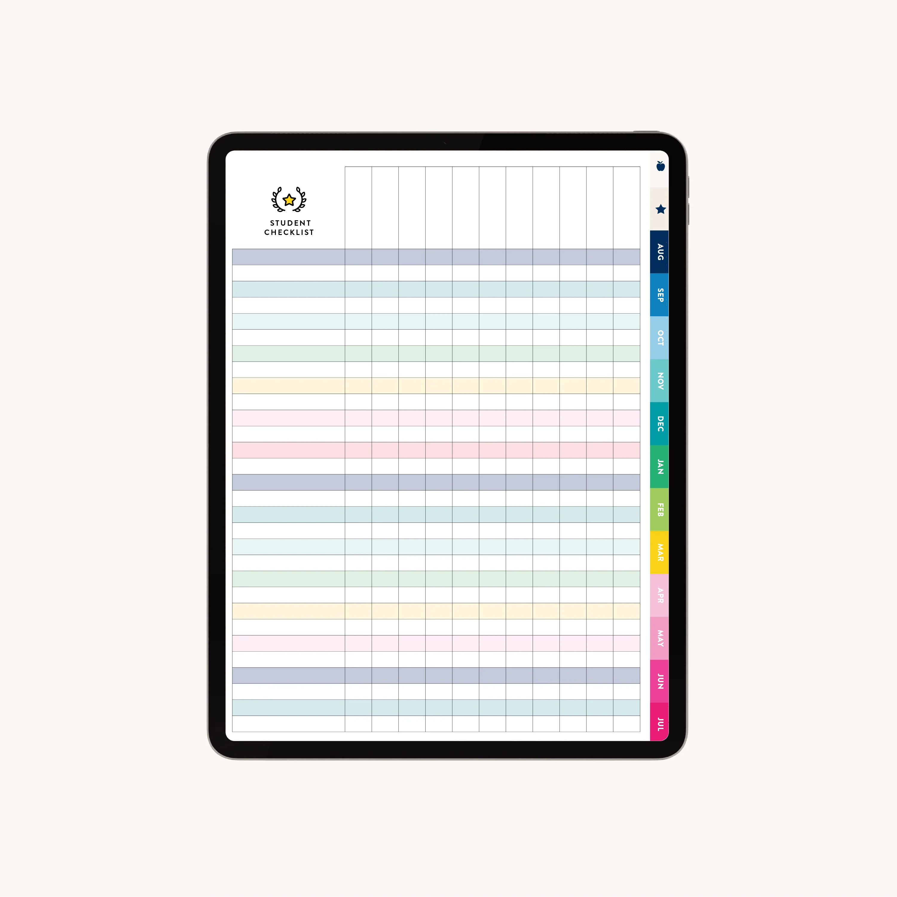 2026-2027 Digital Teacher Planner - For iPads 5 2026-2027 Digital Teacher Planner - For iPads