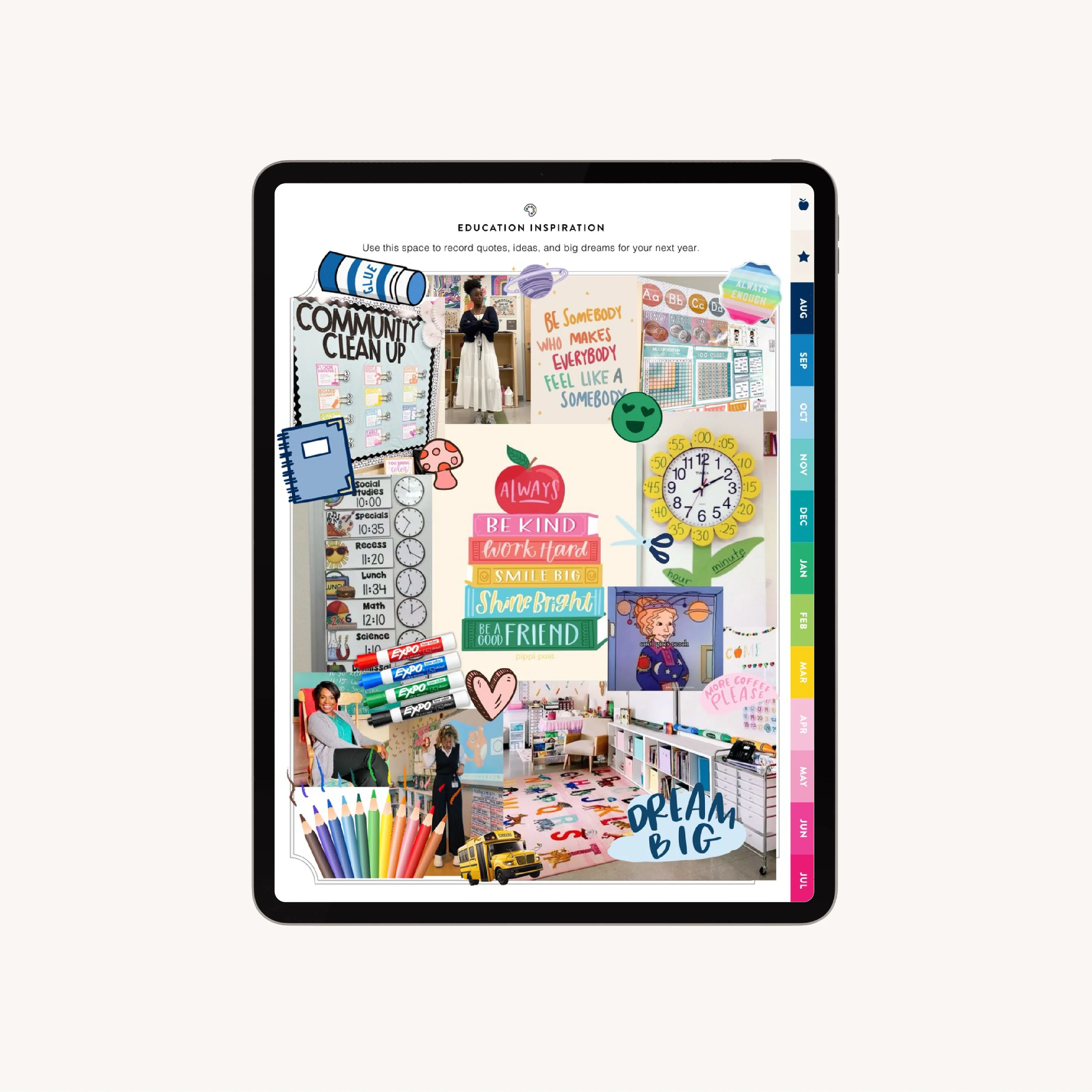 2026-2027 Digital Teacher Planner - For iPads 7 2026-2027 Digital Teacher Planner - For iPads