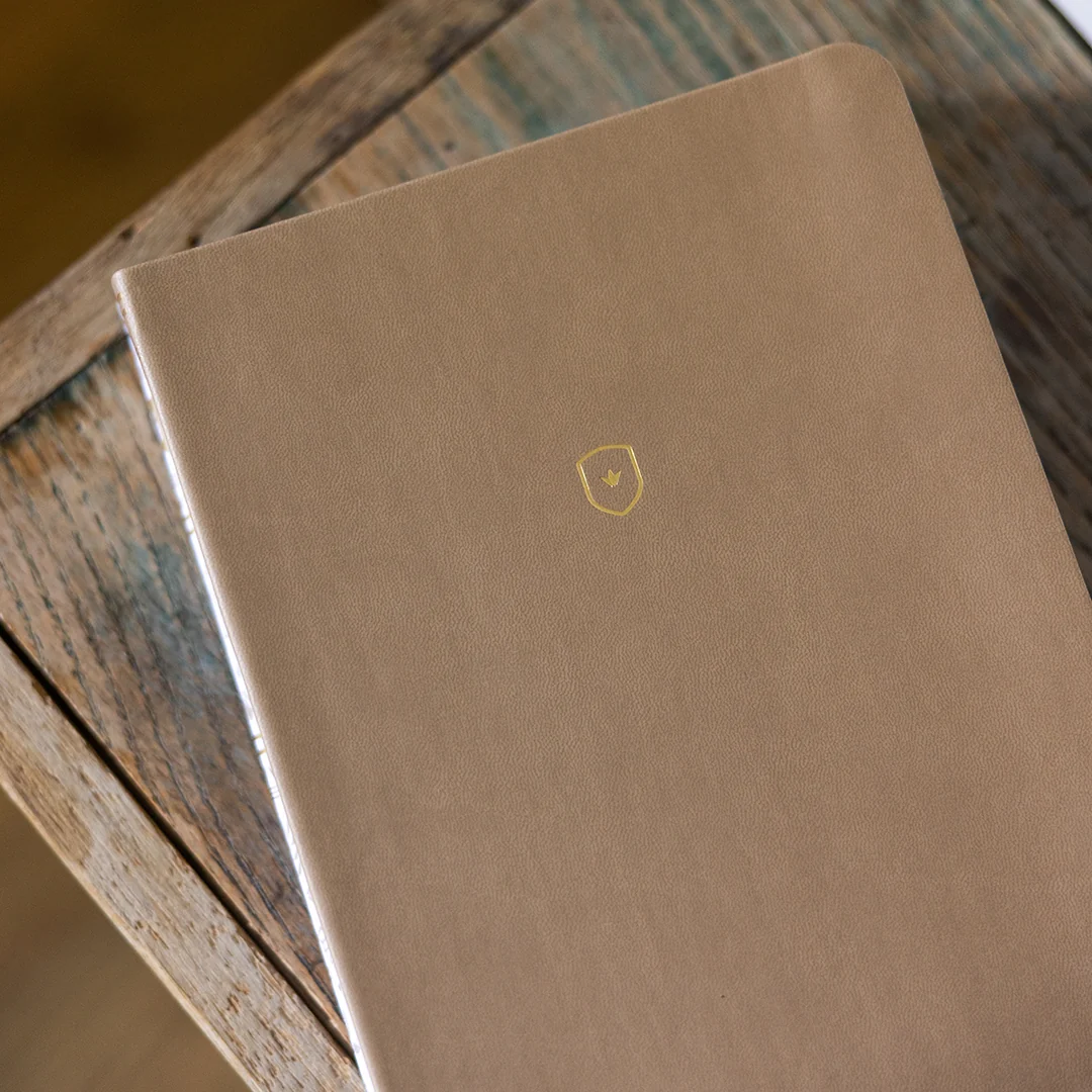 Leatherette Journal - Fawn