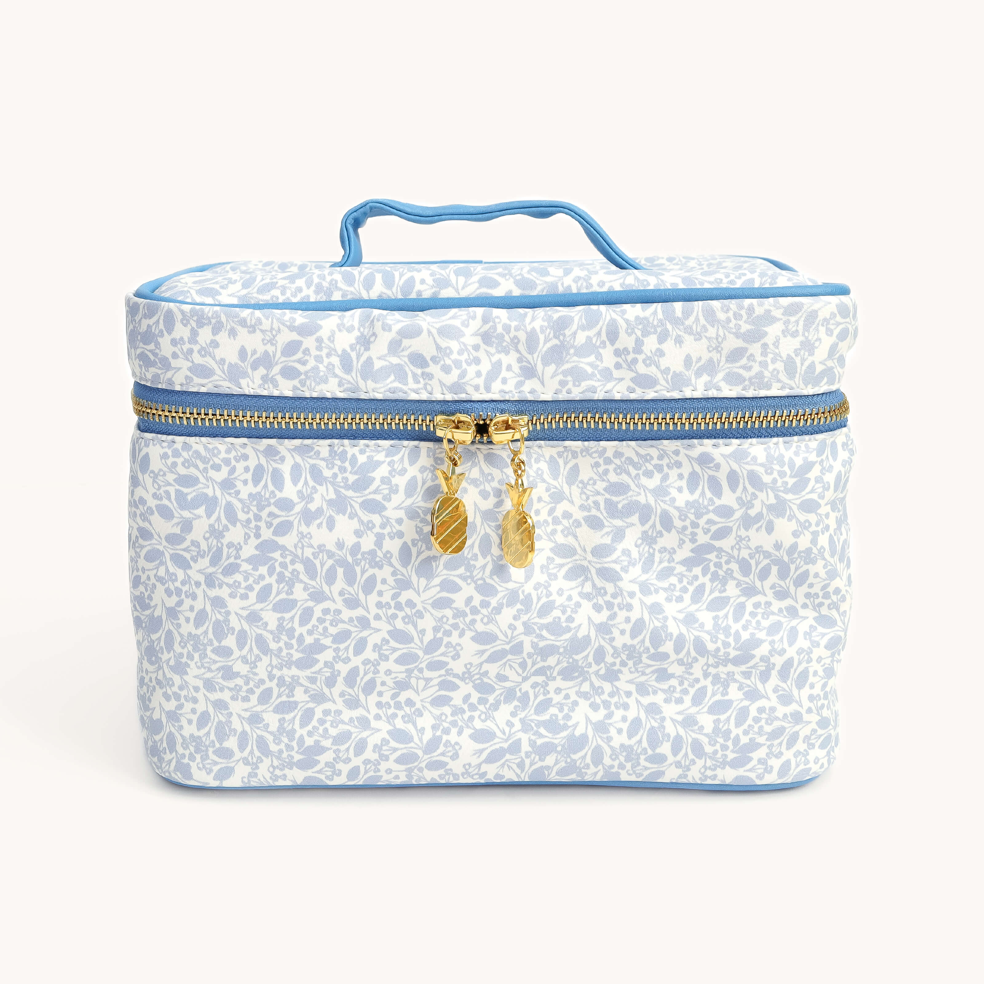 Leatherette Train Case Set - Misty Meadow