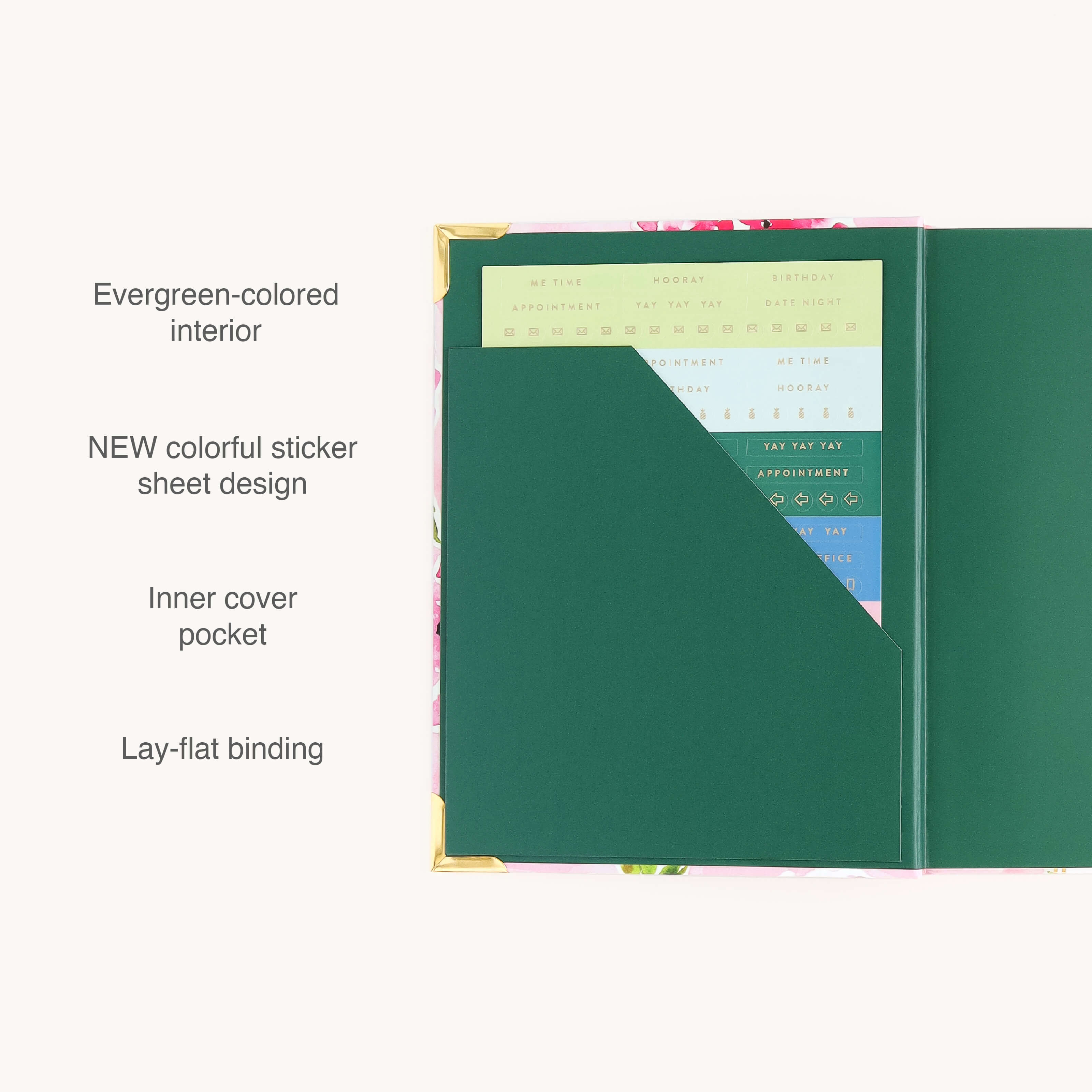 2027 Bookbound Weekly Simplified Planner - Blush Hydrangea 7 2027 Bookbound Weekly Simplified Planner - Blush Hydrangea