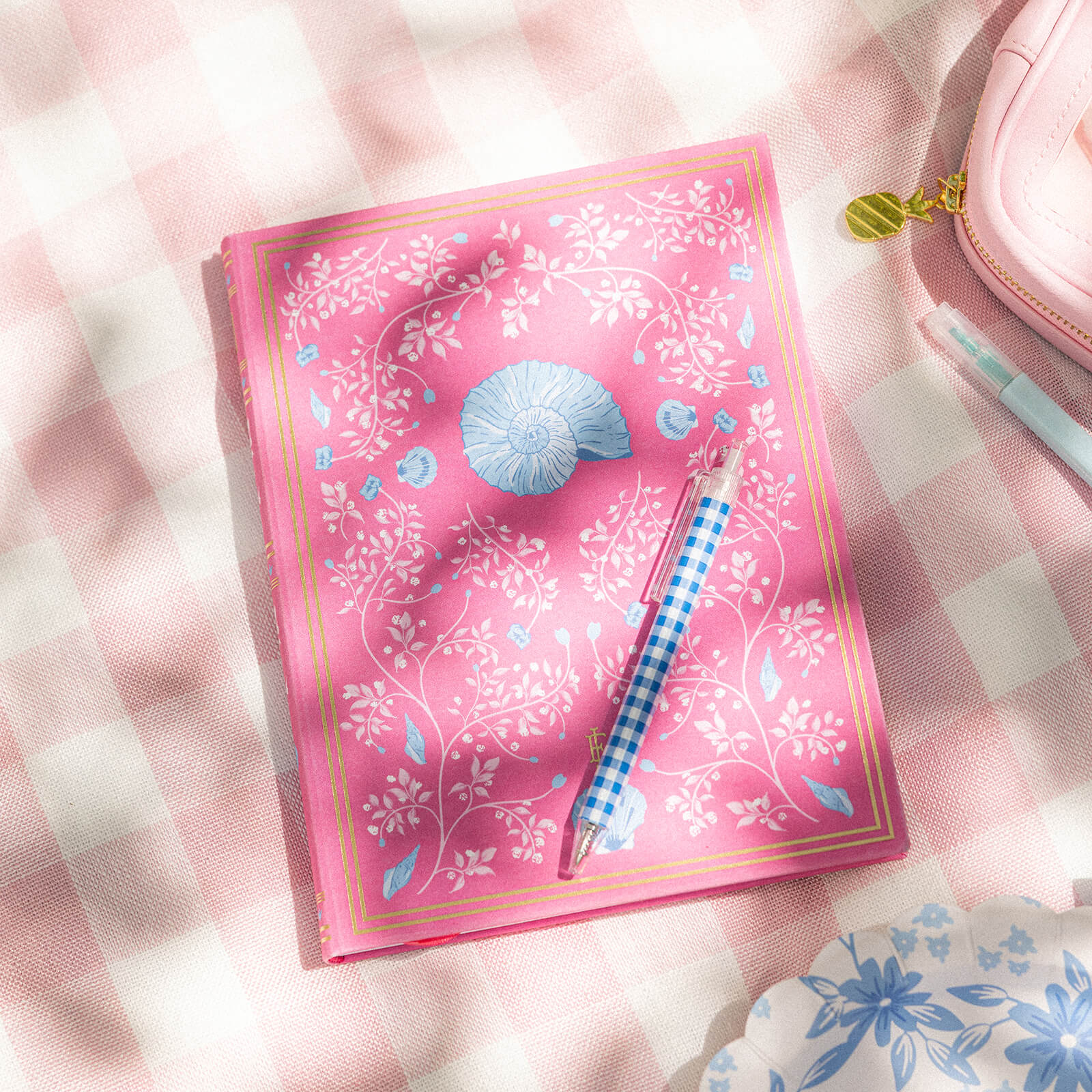 Linen Journal - Raspberry