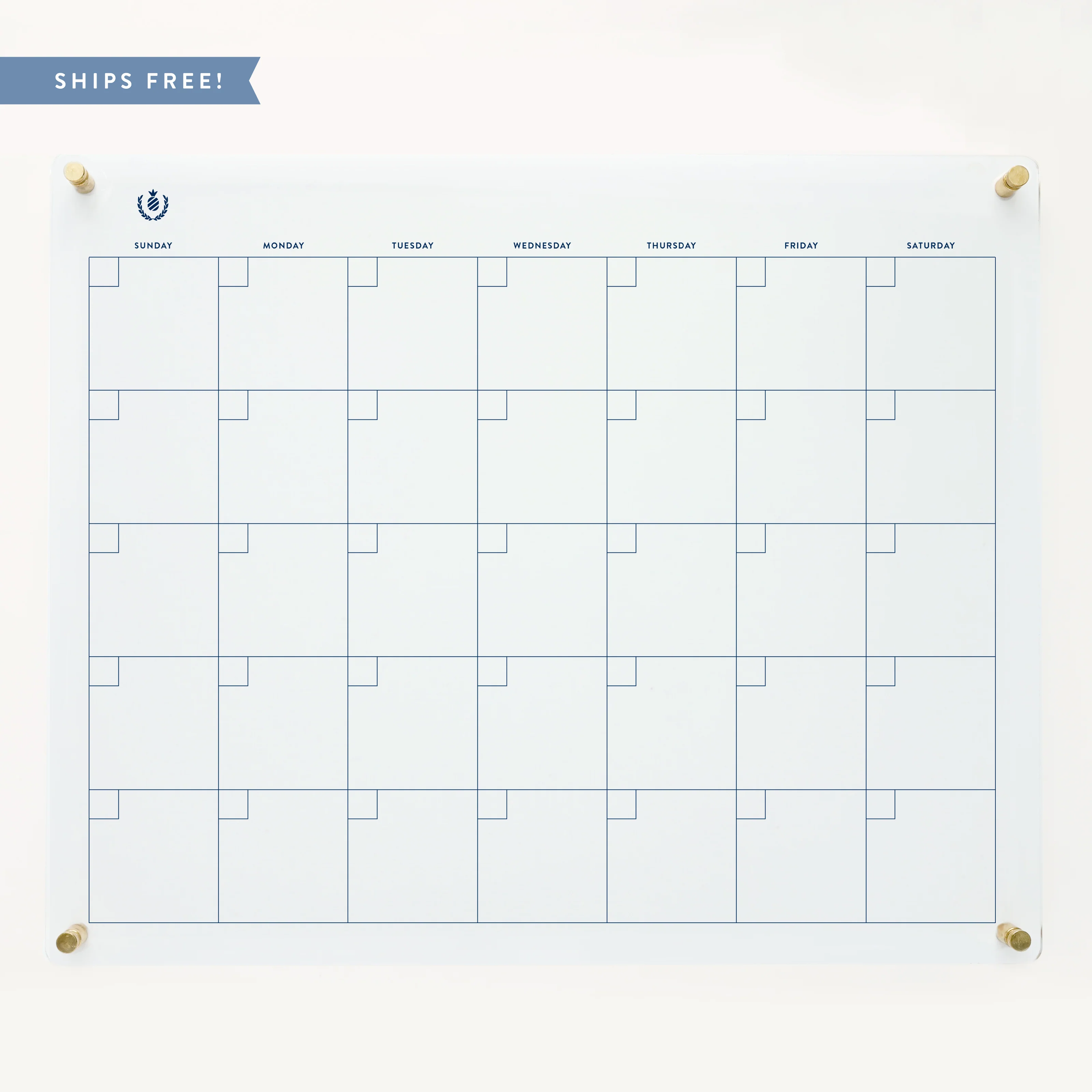 Monthly Acrylic Wall Calendar 9 Monthly Acrylic Wall Calendar