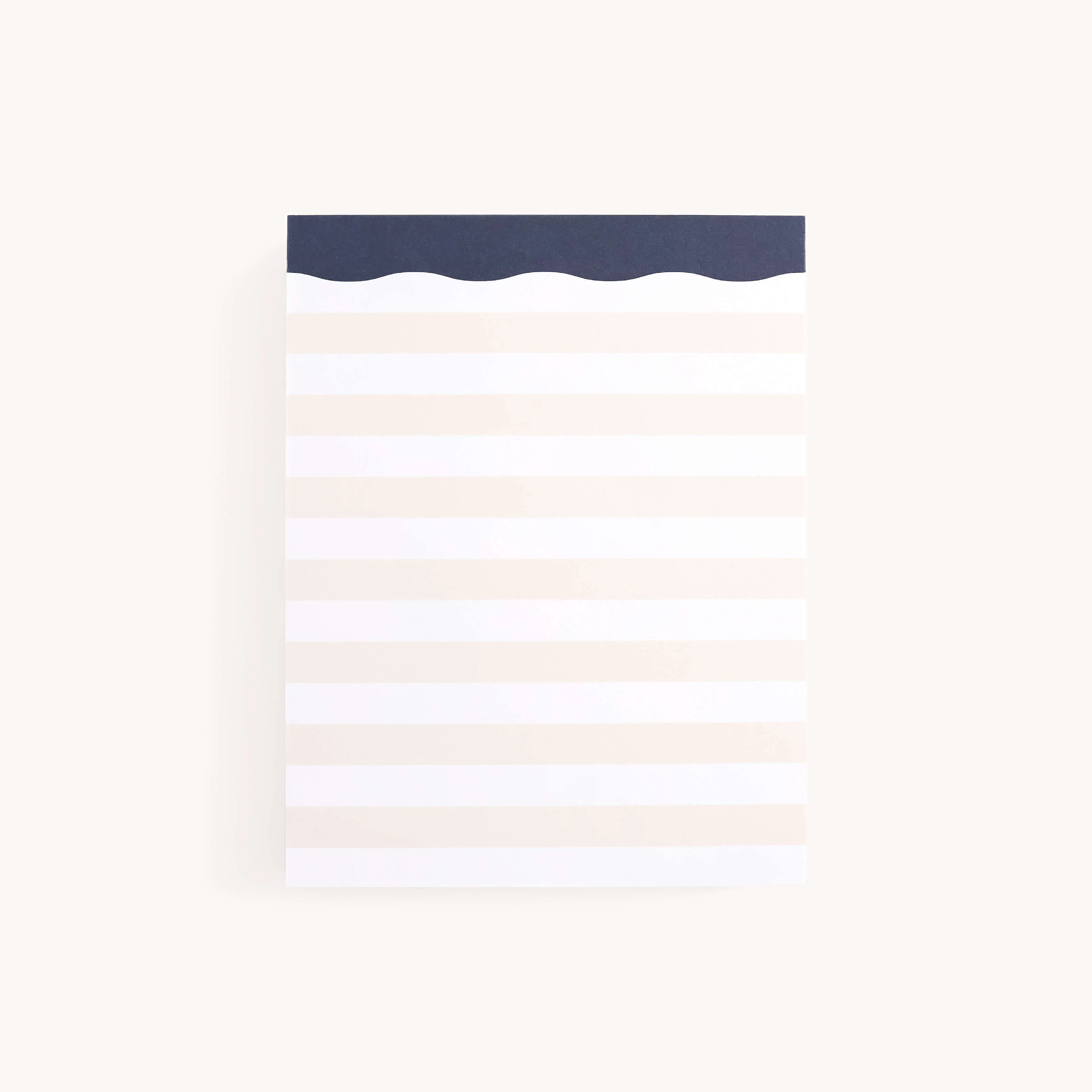 Notepad - Cream Stripes