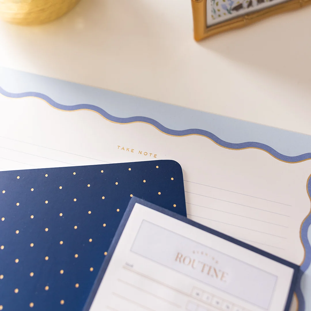 Notepad - Scallop Lined