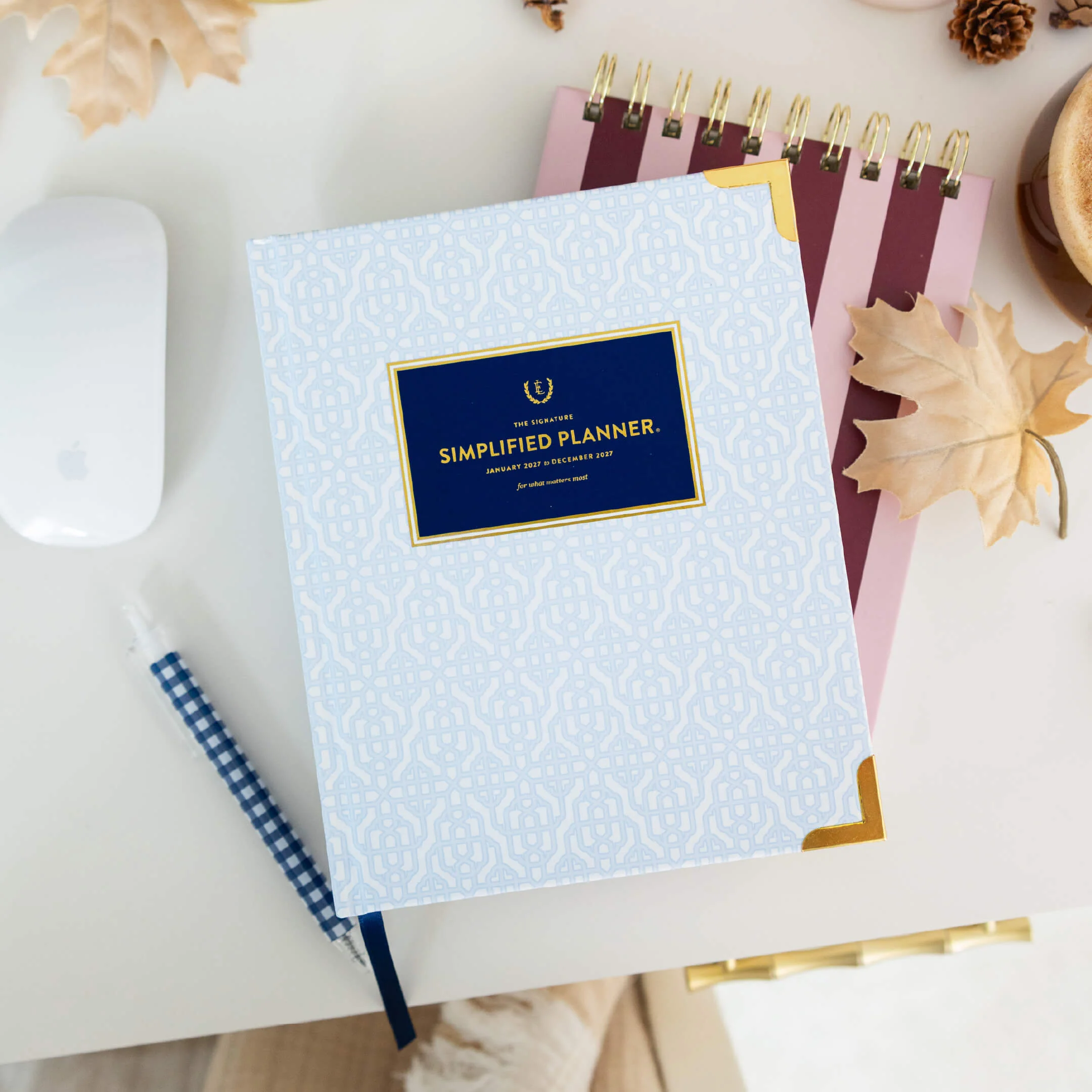 2027 Bookbound Weekly Simplified Planner - Carolina Trellis