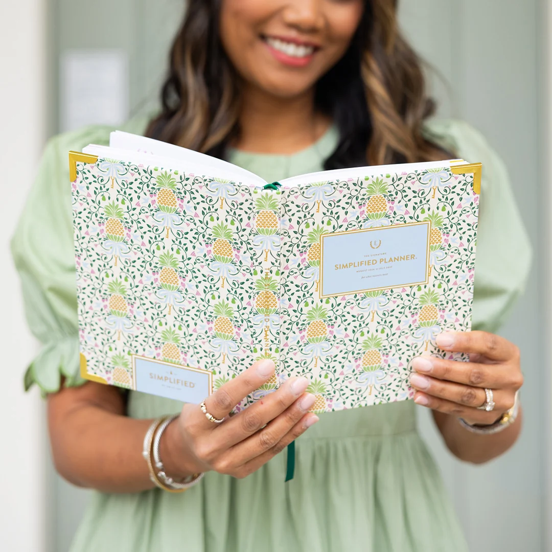 2027 Bookbound Weekly Simplified Planner - Pineapple Charm