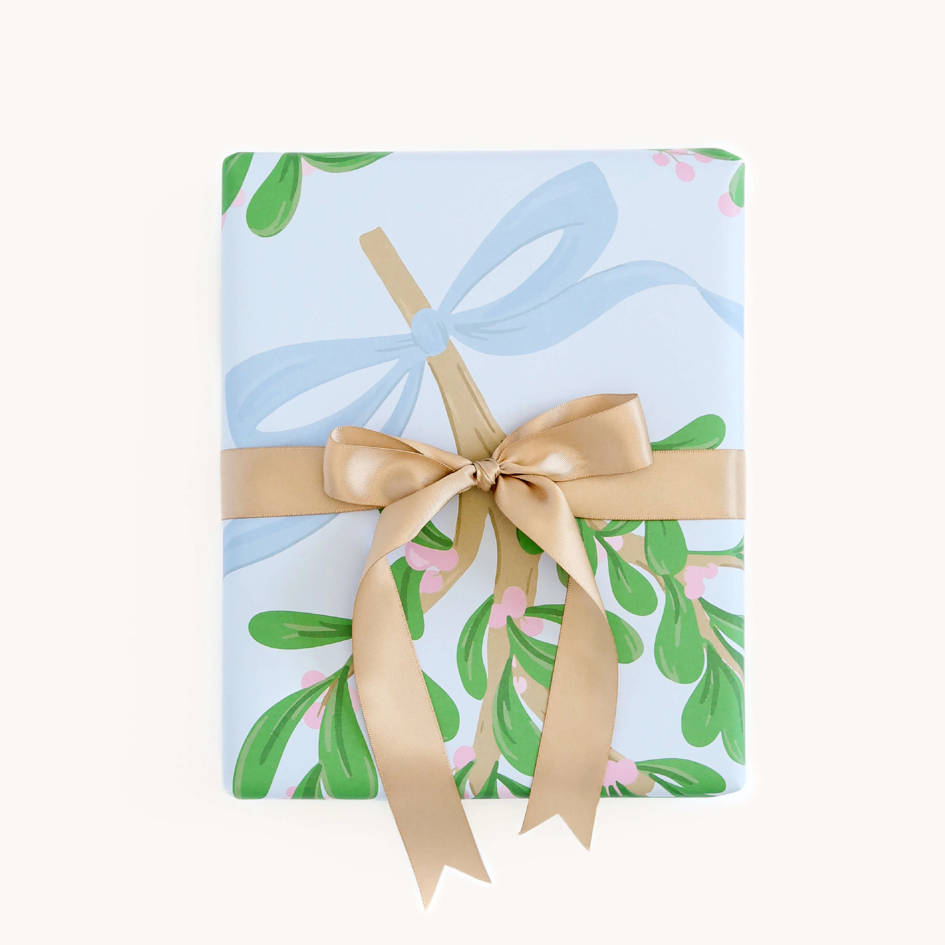 Wrapping Sheets - Mistletoe Bows 3 Wrapping Sheets - Mistletoe Bows