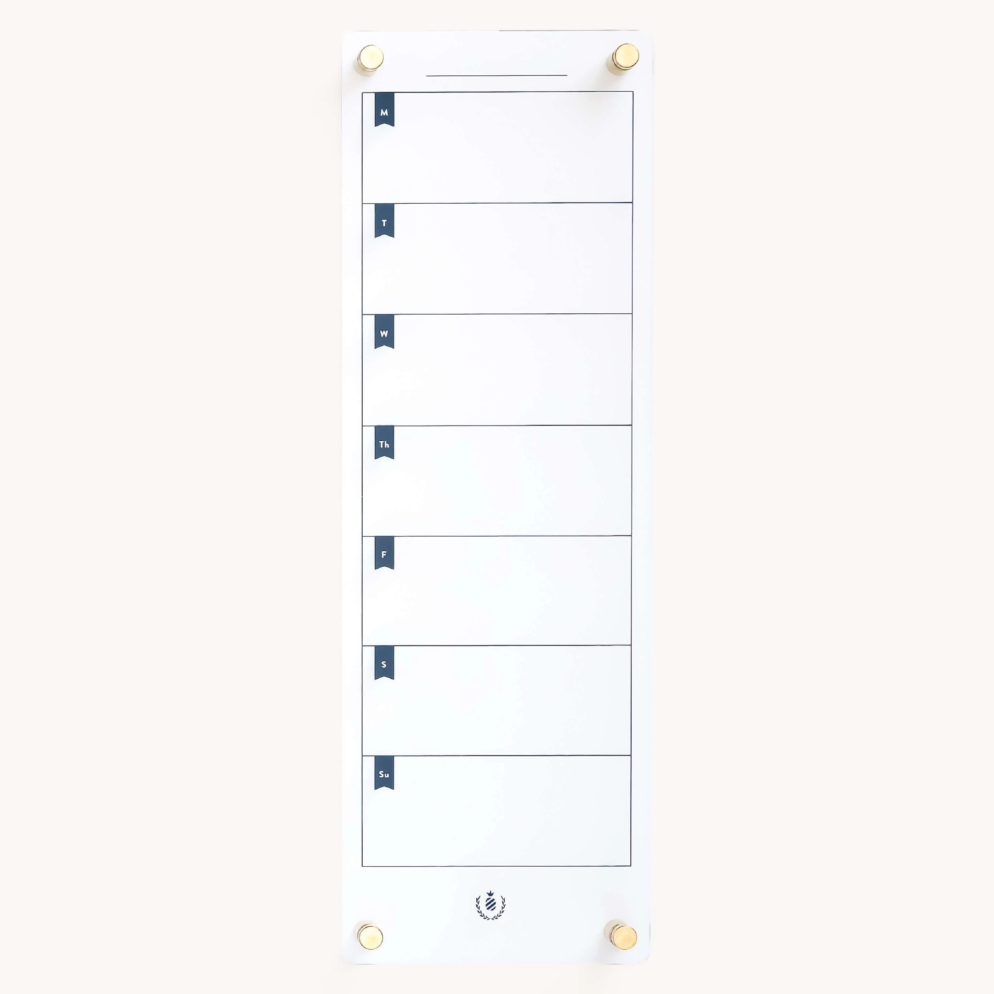 Weekly Acrylic Wall Calendar 18 Weekly Acrylic Wall Calendar