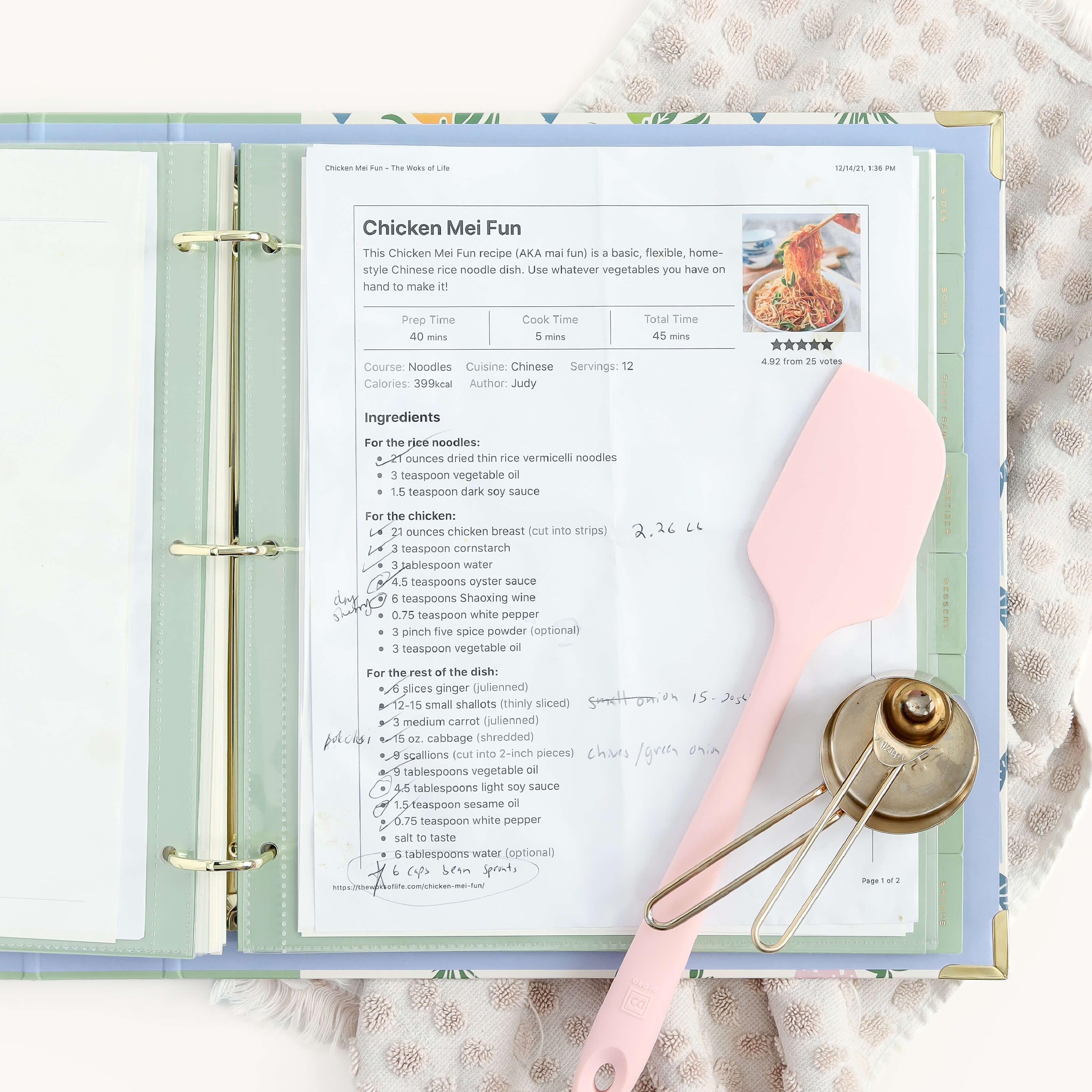 Recipe Binder 11 Recipe Binder