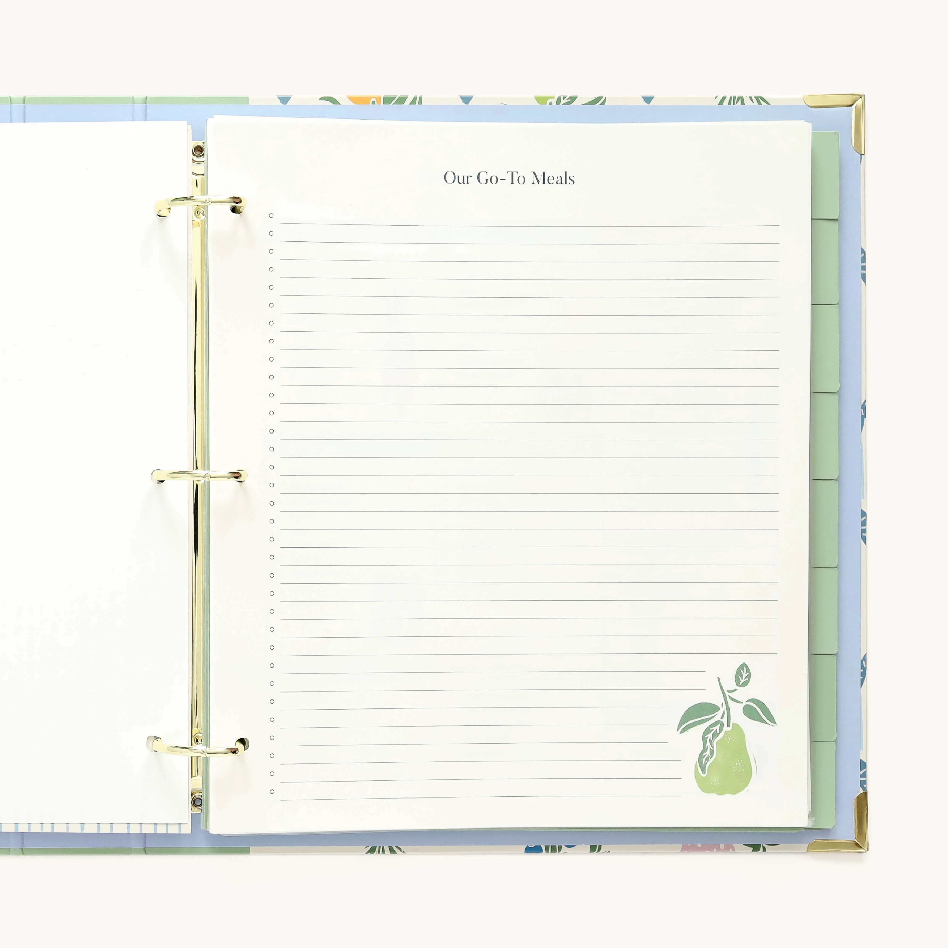 Recipe Binder 5 Recipe Binder