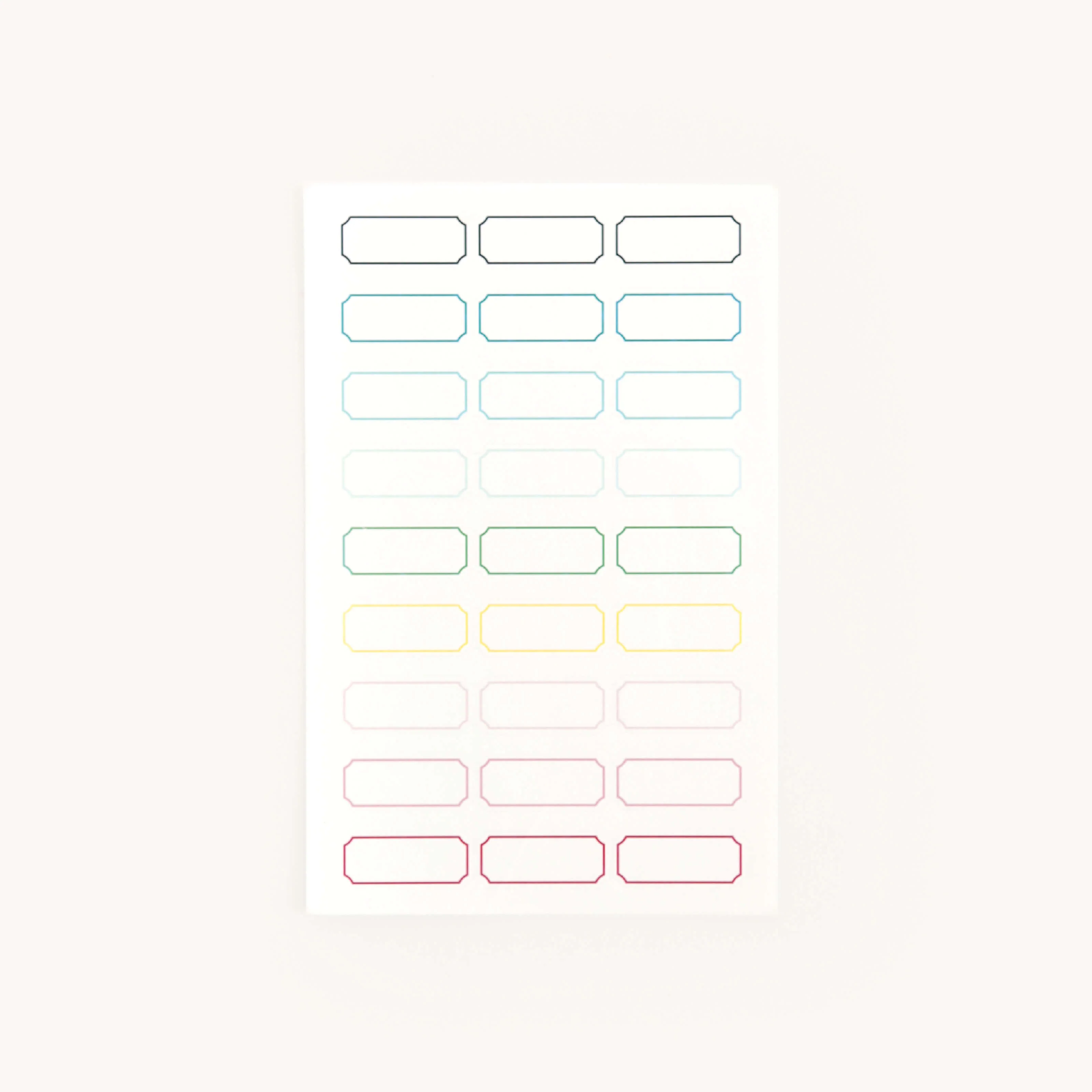 Sticker Set - Labels