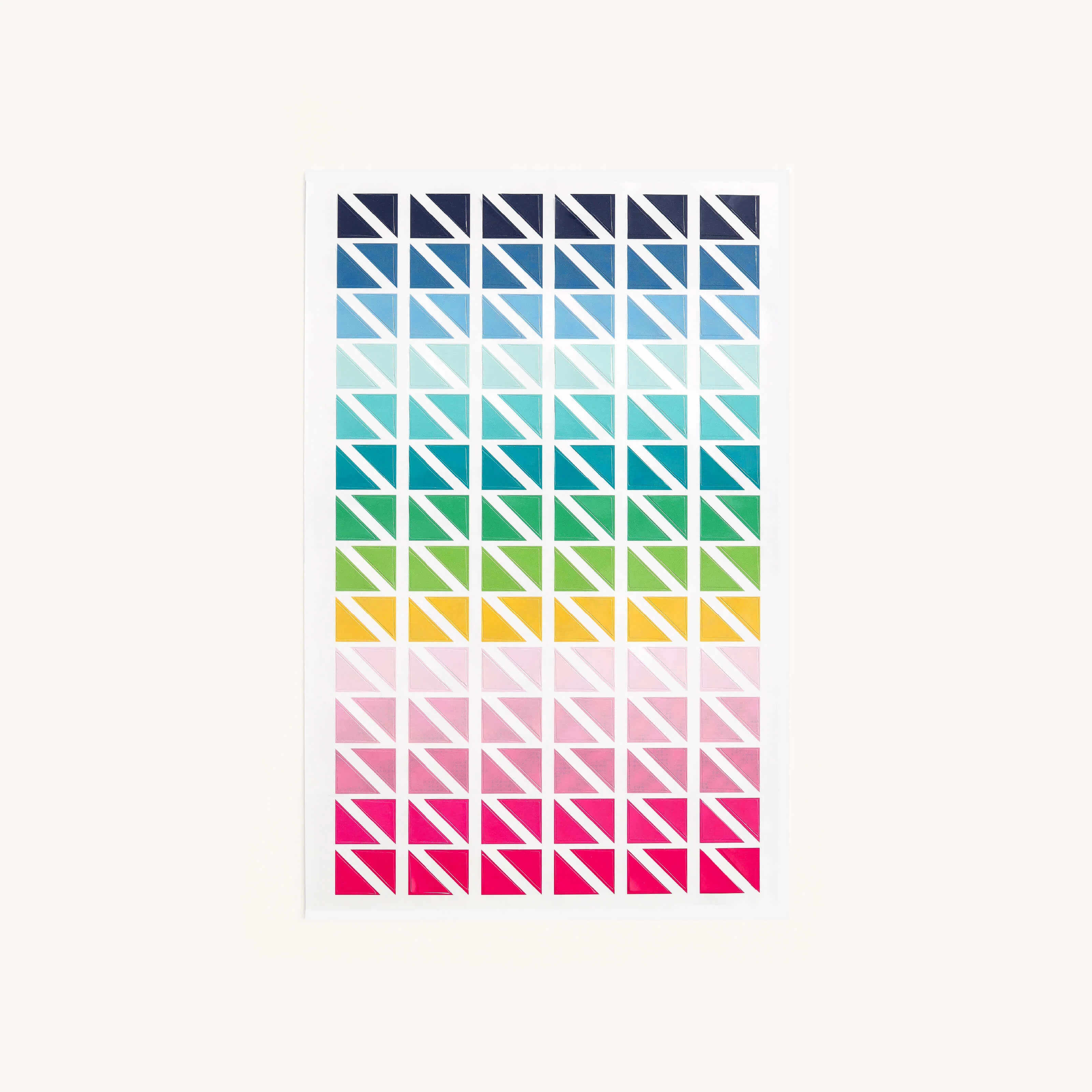 Sticker Set - Triangle Corners 1 Sticker Set - Triangle Corners