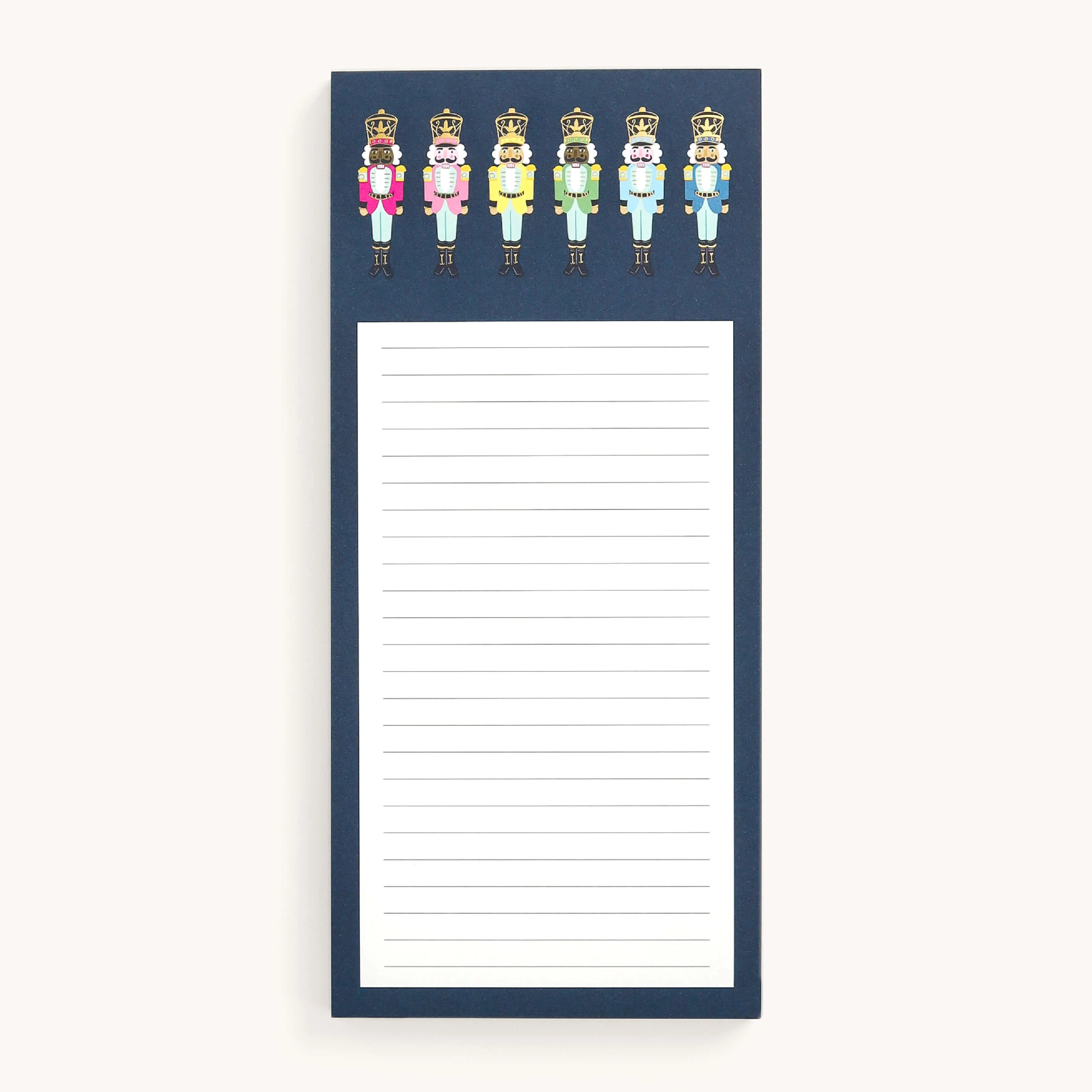 Tall Notepad - Nutcrackers