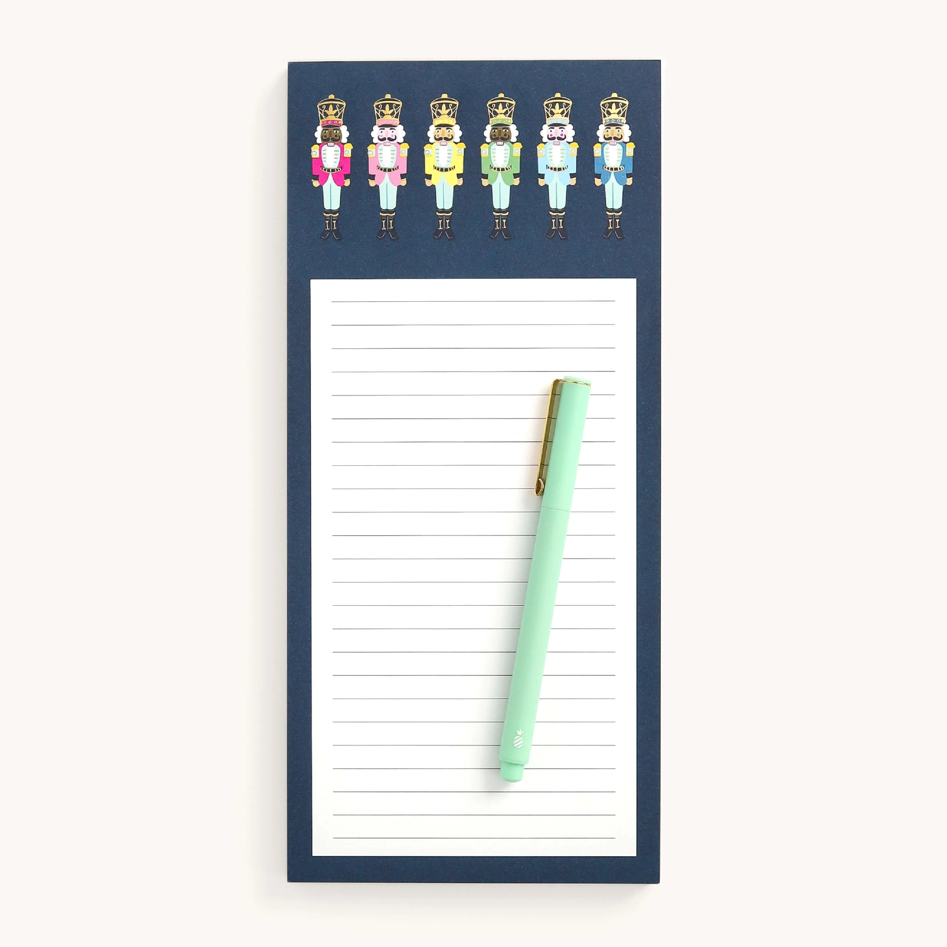 Tall Notepad - Nutcrackers