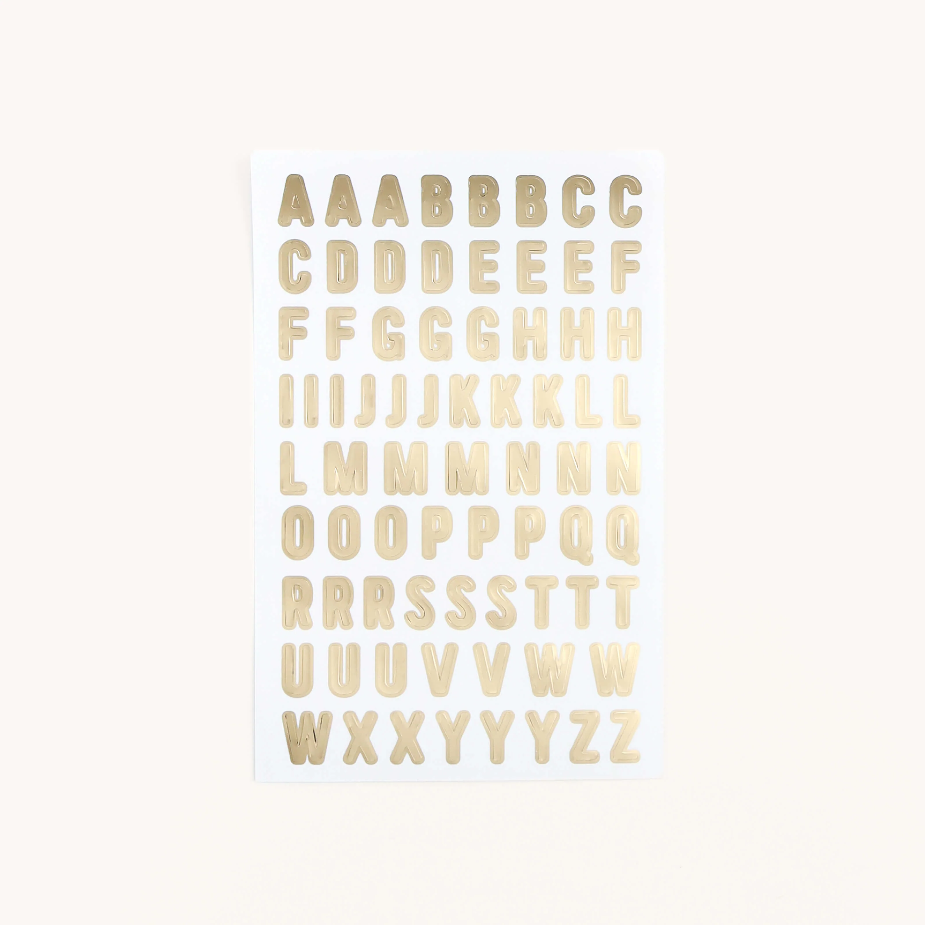 Vinyl Sticker Set - Modern Monogram