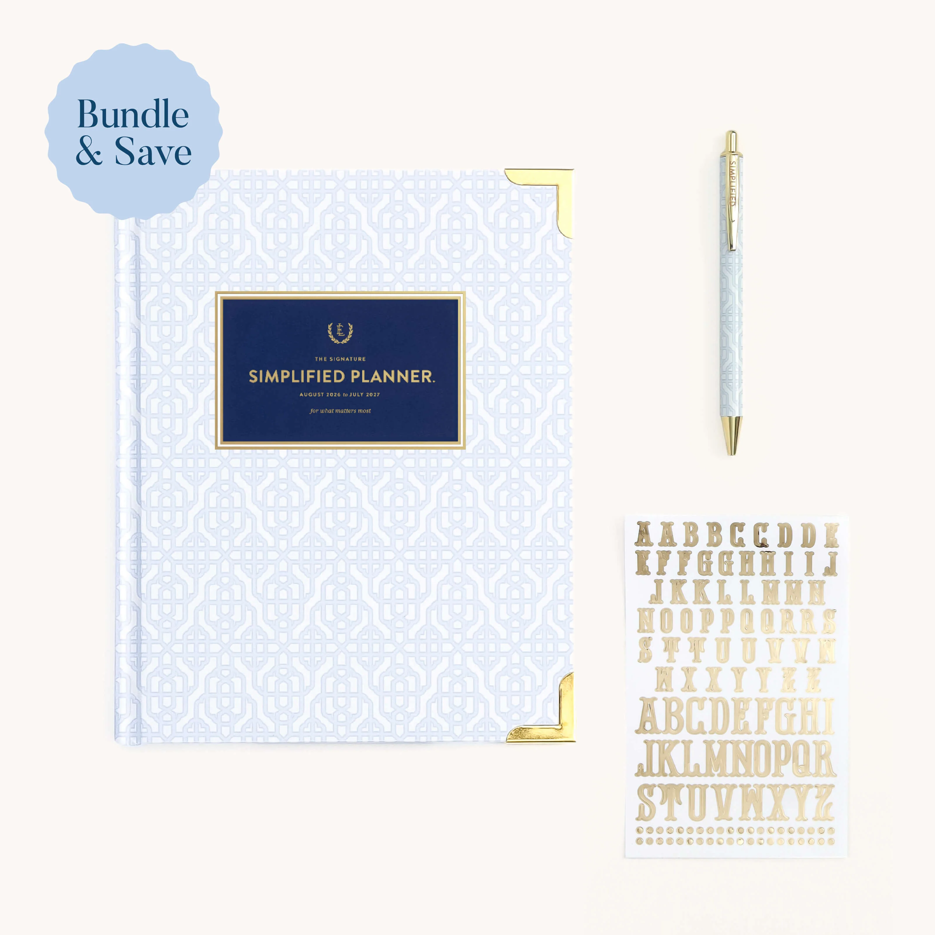 Weekly Simplified Planner Starter Bundle