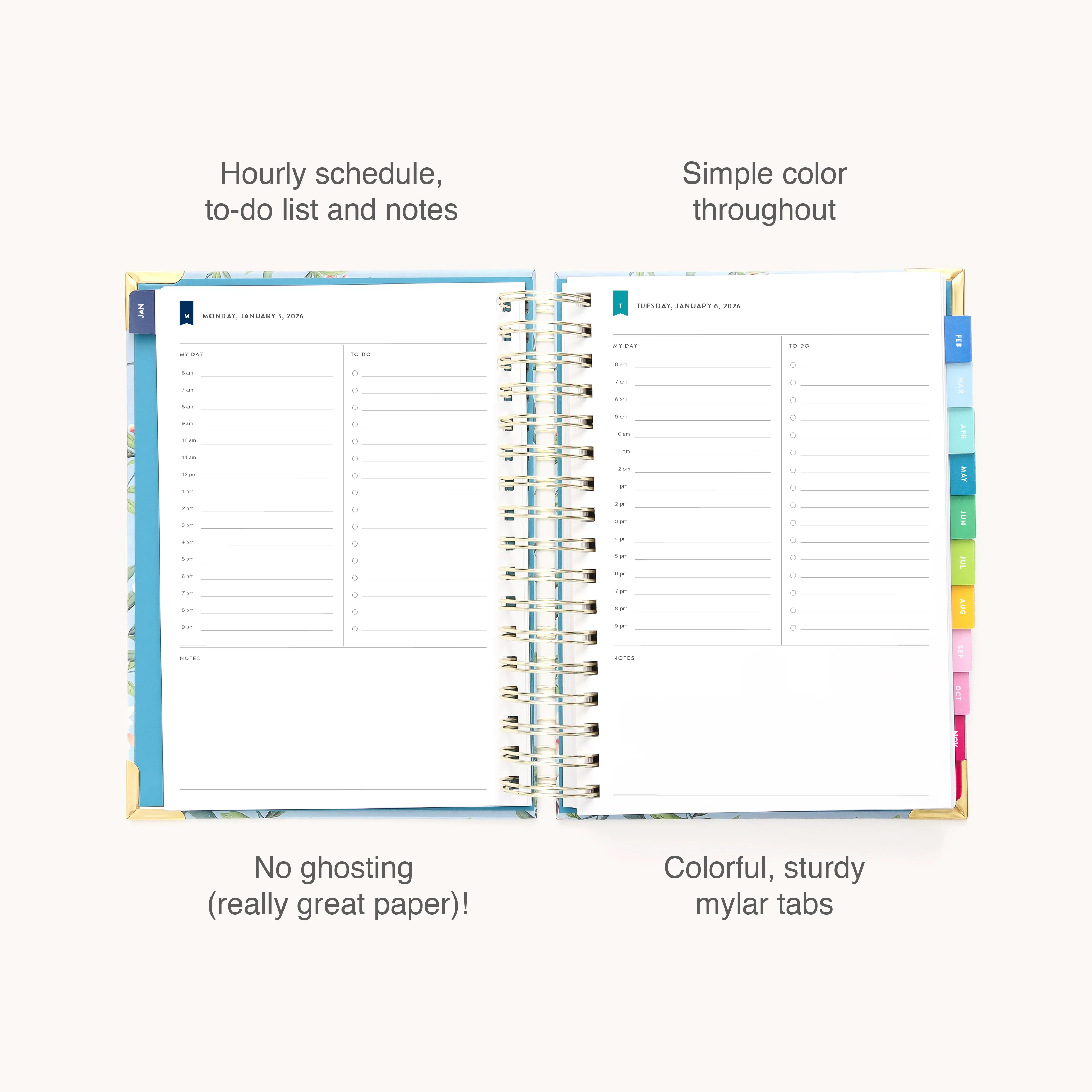 2026 Spiral Daily Simplified Planner - Faraway Land 4 2026 Spiral Daily Simplified Planner - Faraway Land
