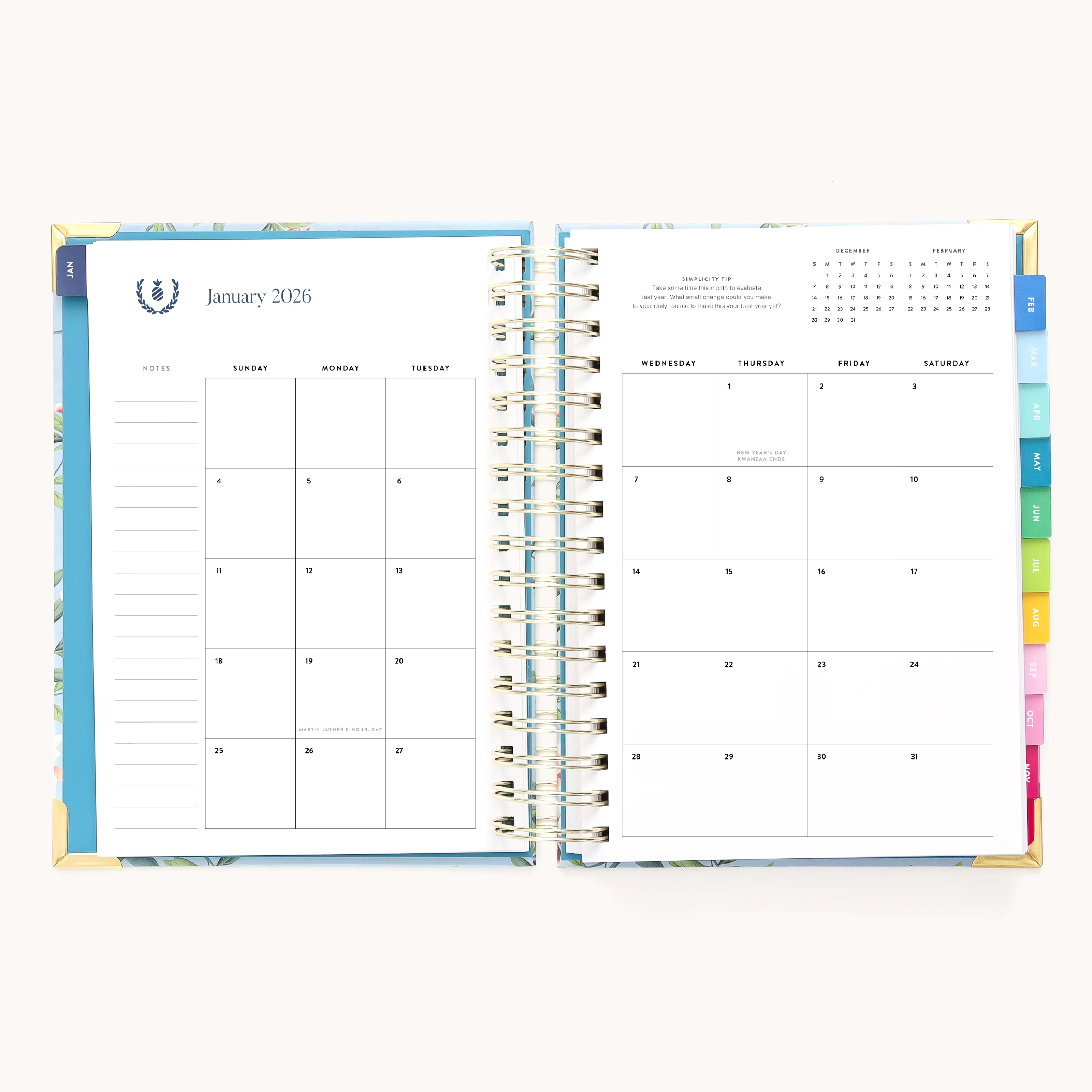 2026 Spiral Daily Simplified Planner - Faraway Land 8 2026 Spiral Daily Simplified Planner - Faraway Land