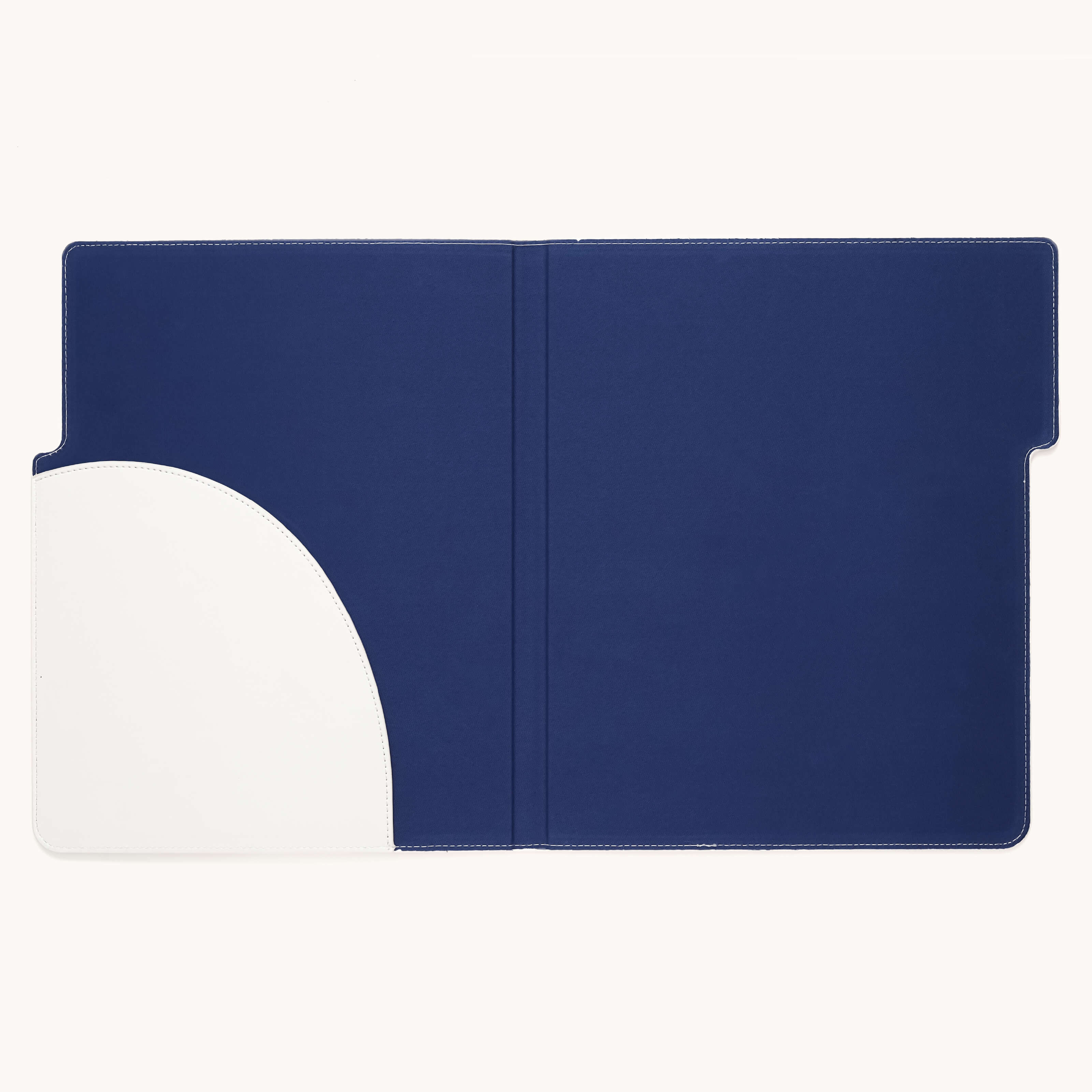 Leatherette File Folder - Ivory 2 Leatherette File Folder - Ivory