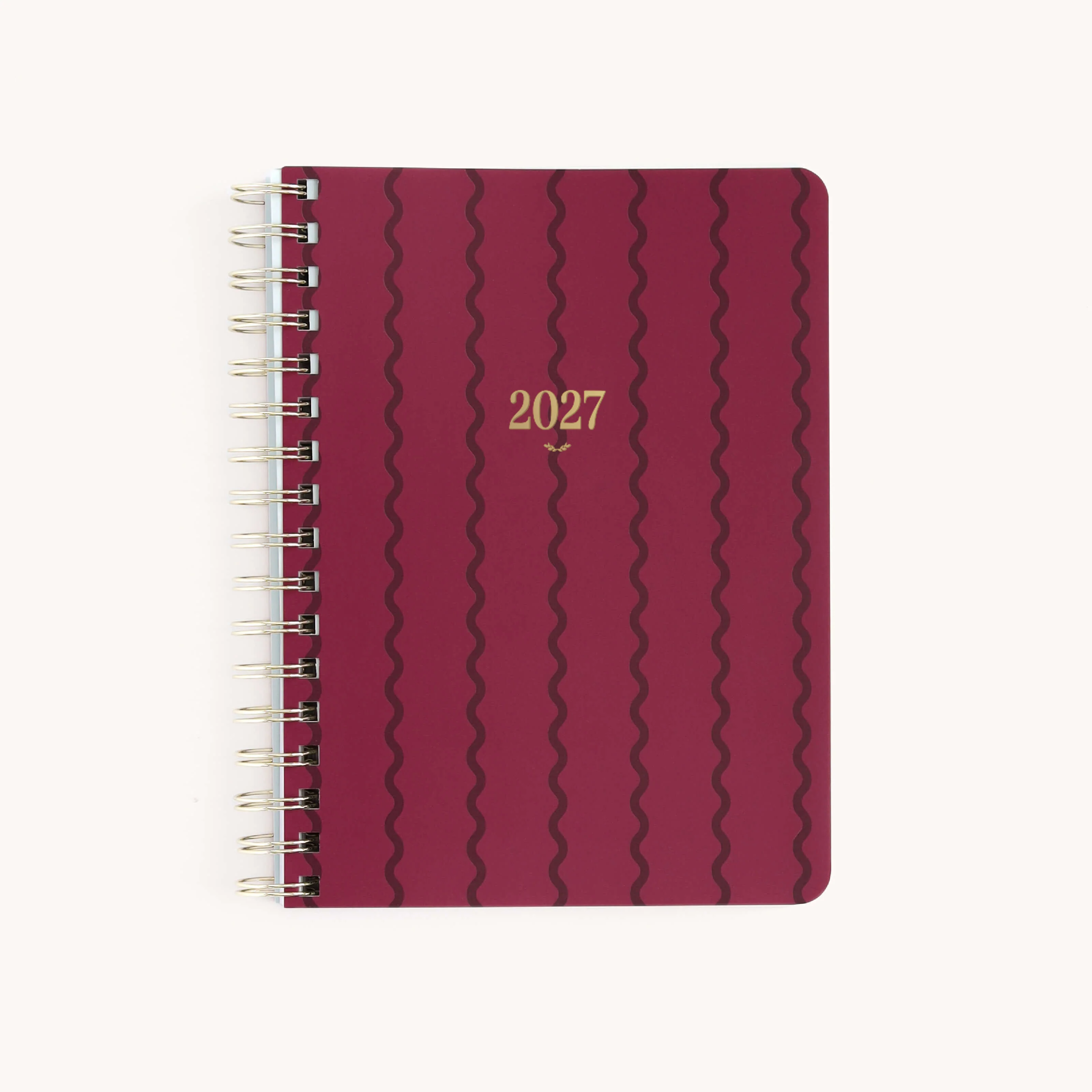2027 Small Softcover Weekly Simplified Planner - Raspberry Ribbon