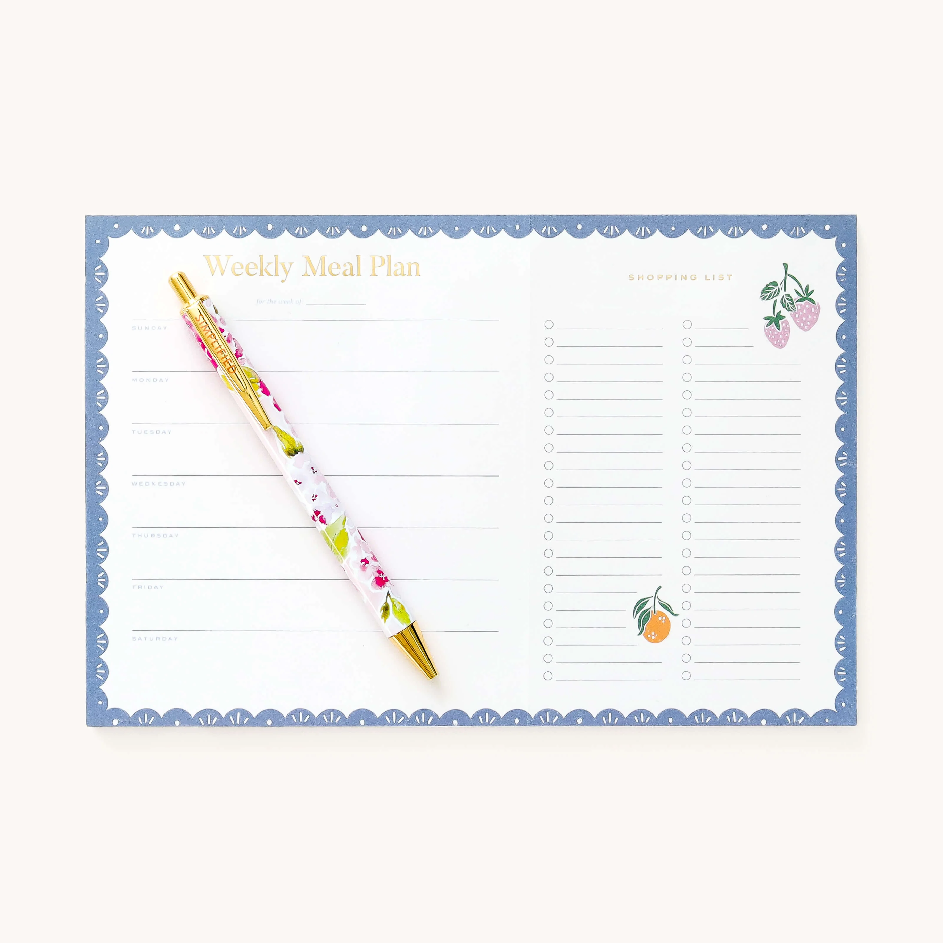 Click Pen - Blush Hydrangea 3 Click Pen - Blush Hydrangea