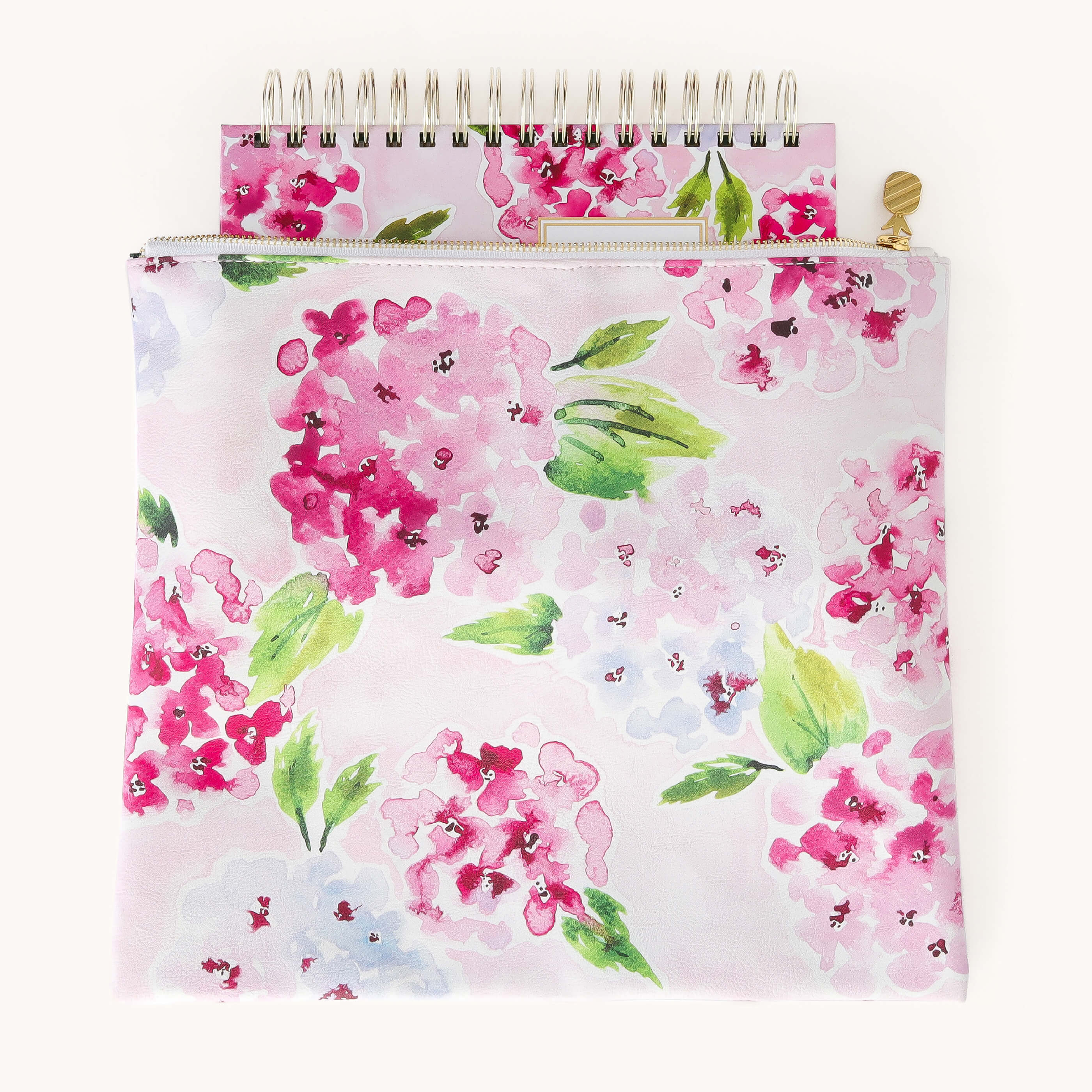 Planner Pouch - Blush Hydrangea 11 Planner Pouch - Blush Hydrangea