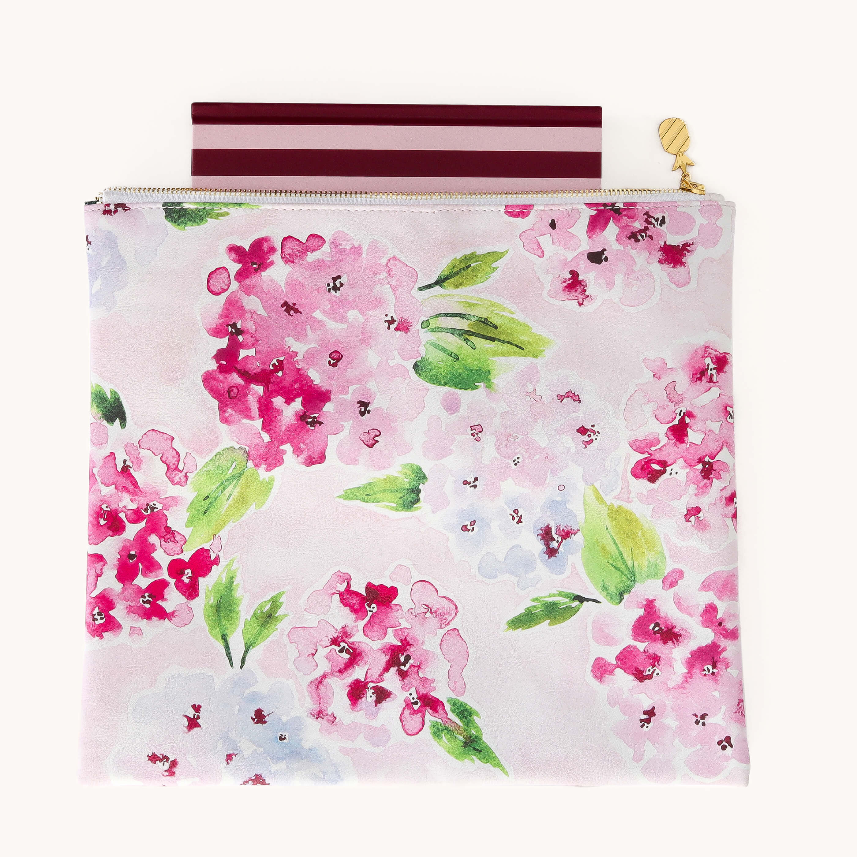 Planner Pouch - Blush Hydrangea 5 Planner Pouch - Blush Hydrangea
