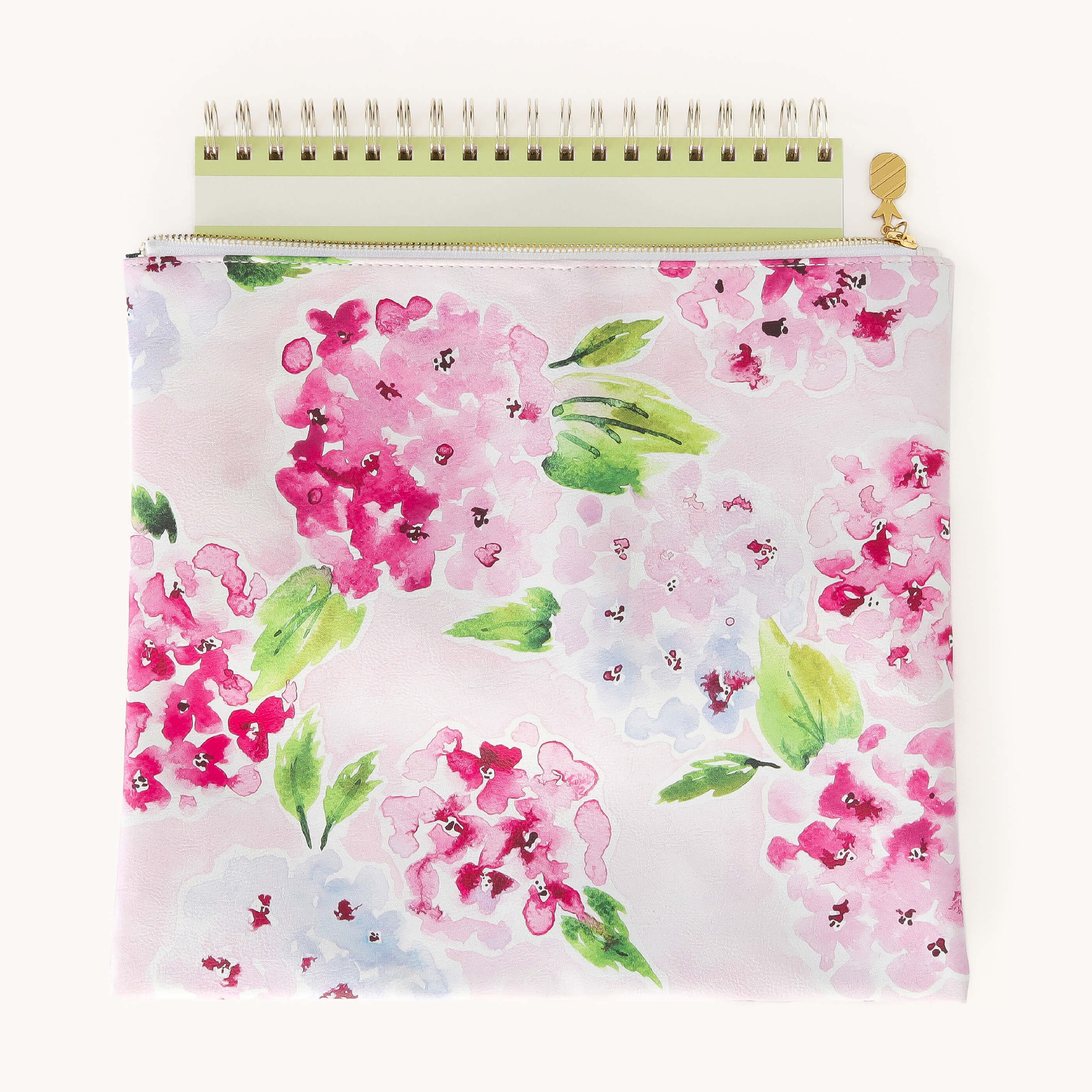 Planner Pouch - Blush Hydrangea 6 Planner Pouch - Blush Hydrangea