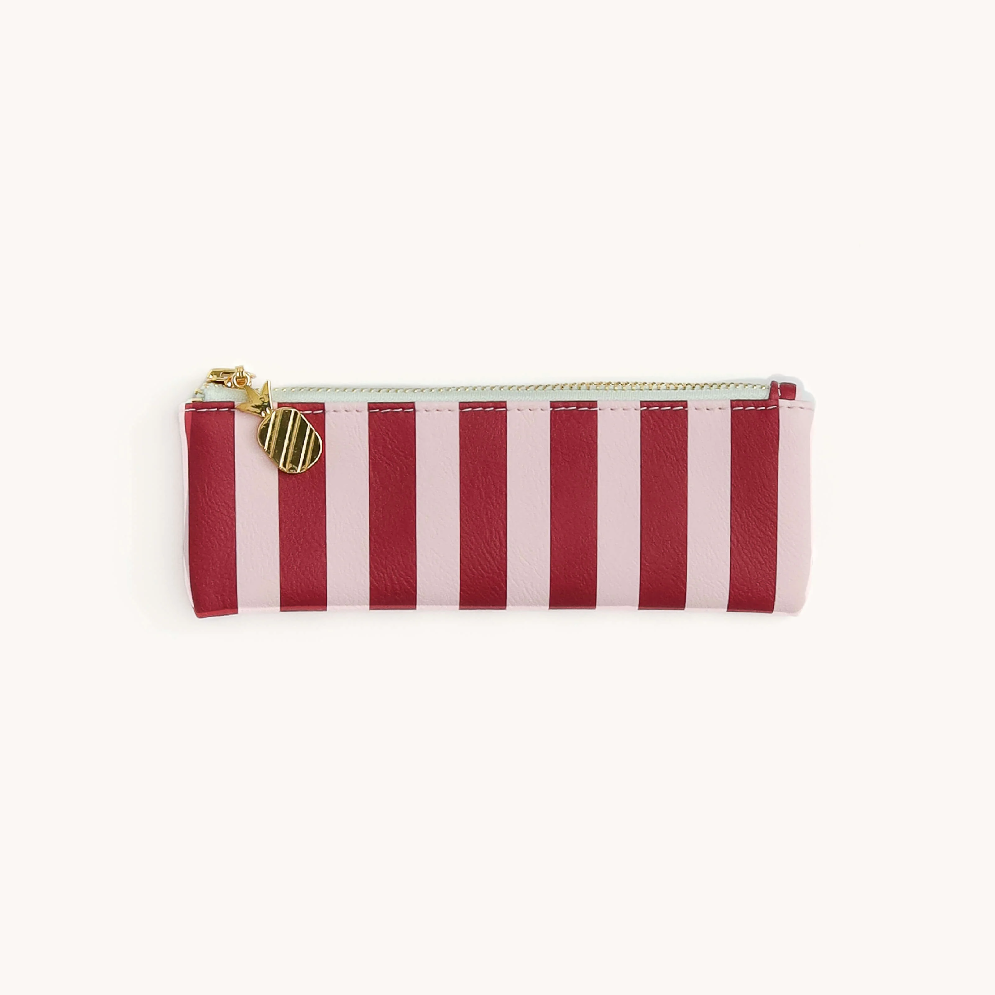 Petite Pen Pouch - Berry Stripe