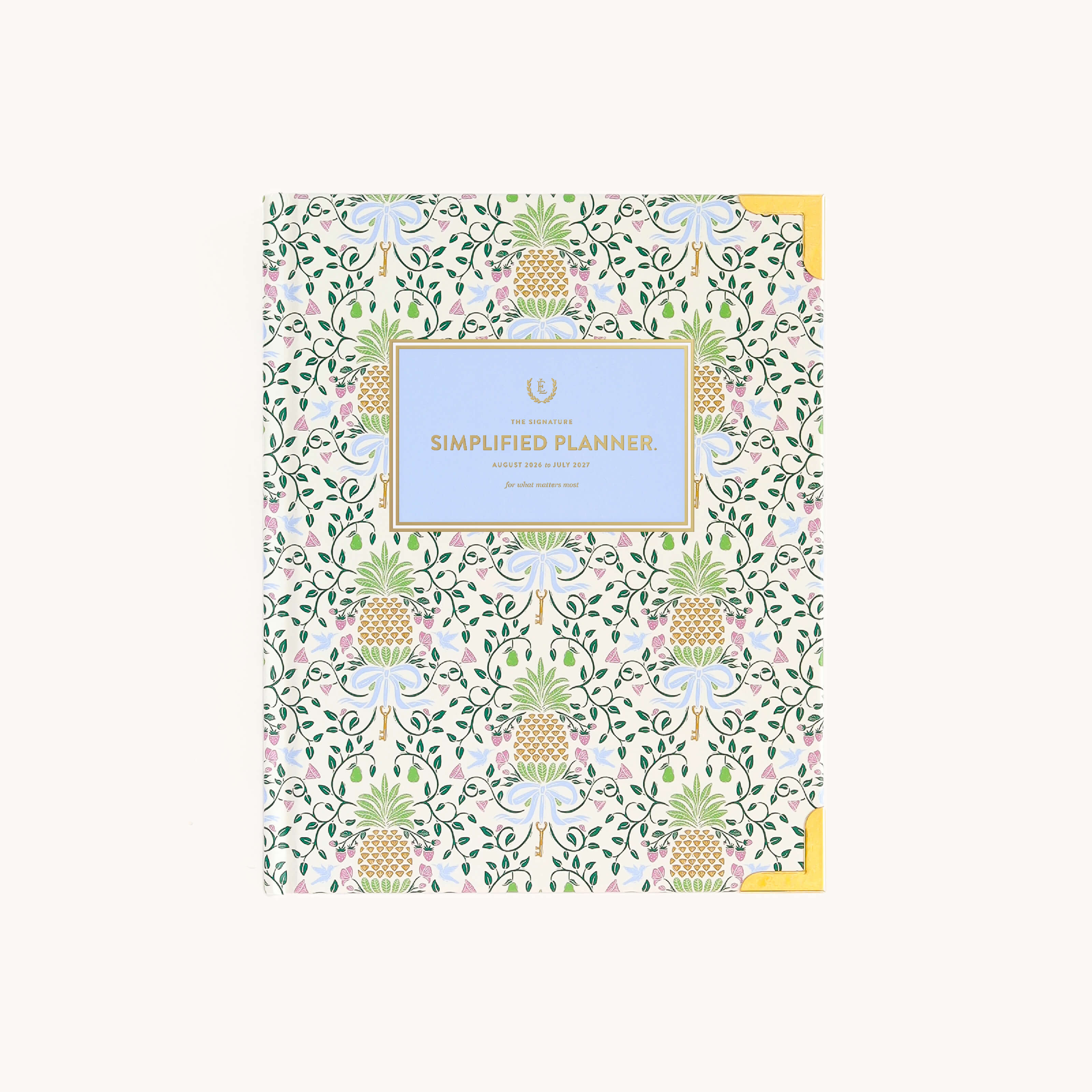 2026-2027 Bookbound Weekly Simplified Planner - Pineapple Charm