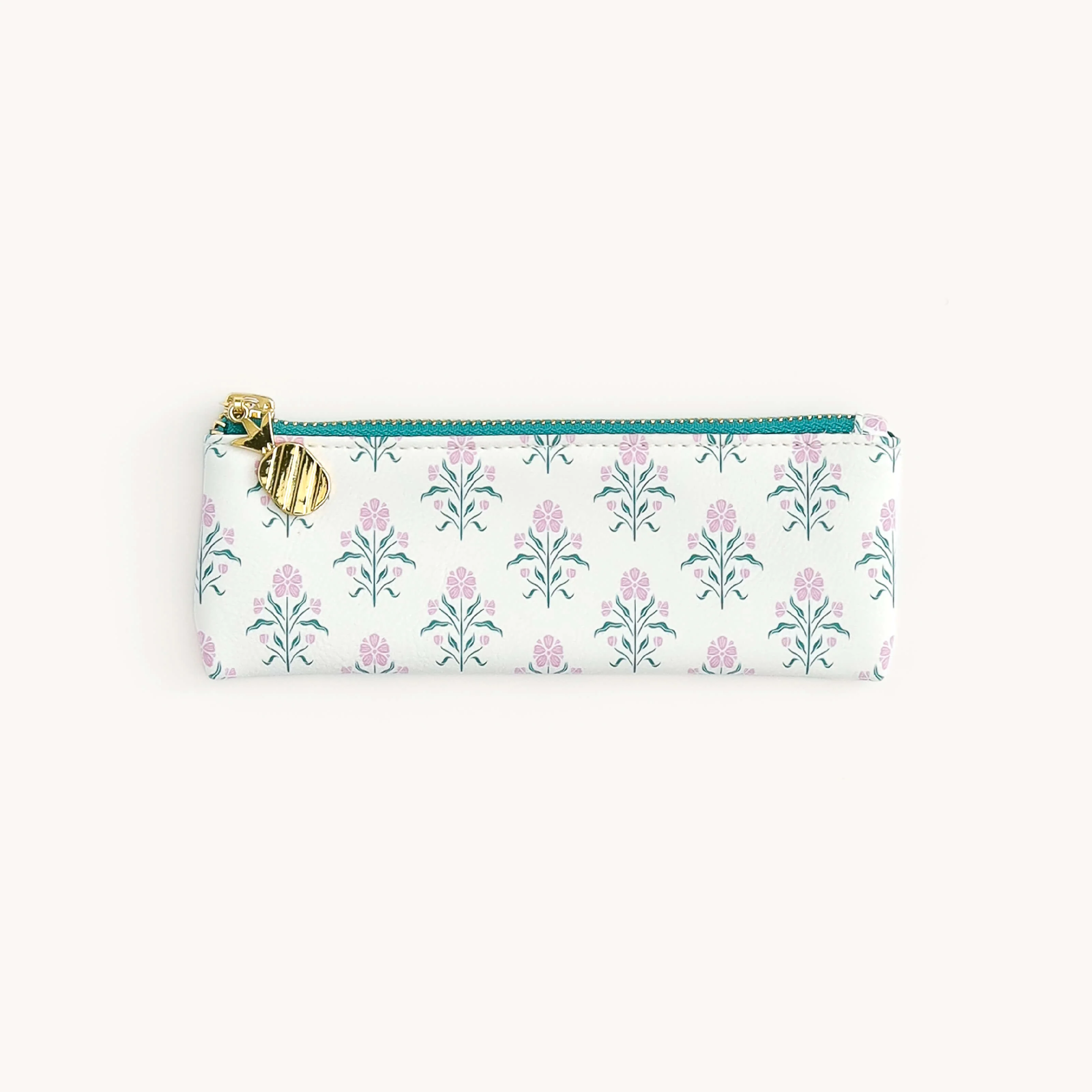 Petite Pen Pouch - Blush Botanical