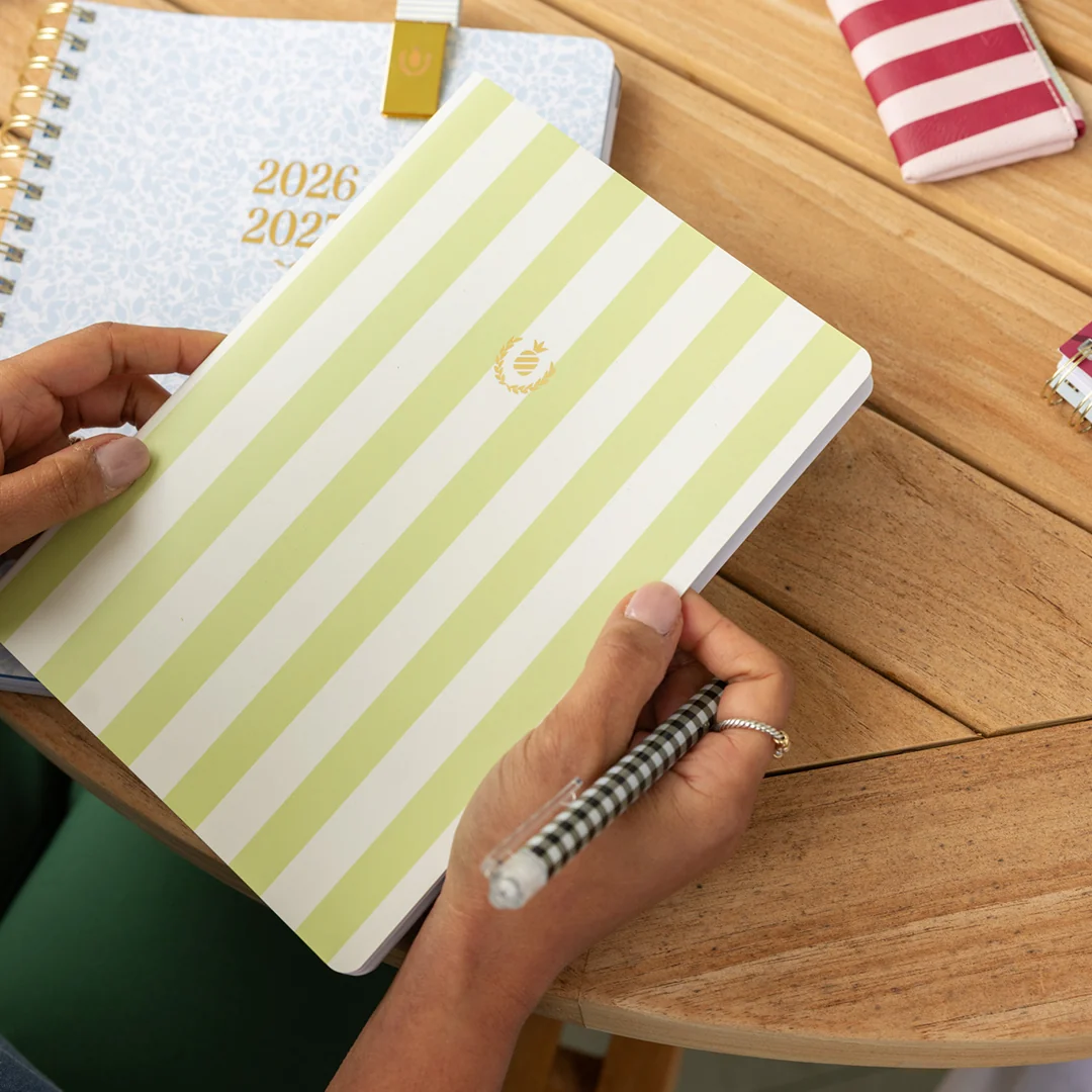 Mid-Size Notebook - Club Stripe 2 Mid-Size Notebook - Club Stripe