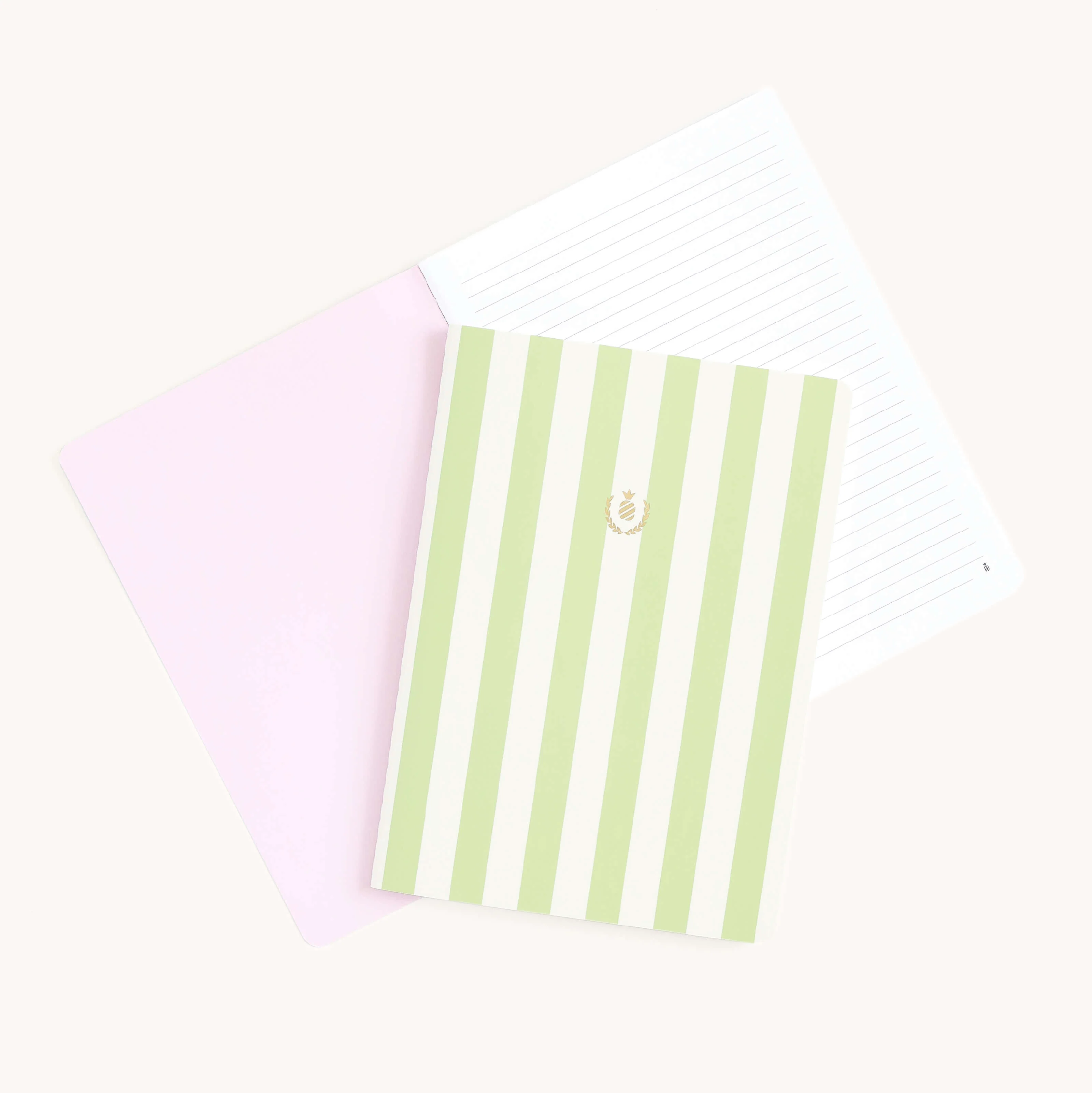 Mid-Size Notebook - Club Stripe 3 Mid-Size Notebook - Club Stripe