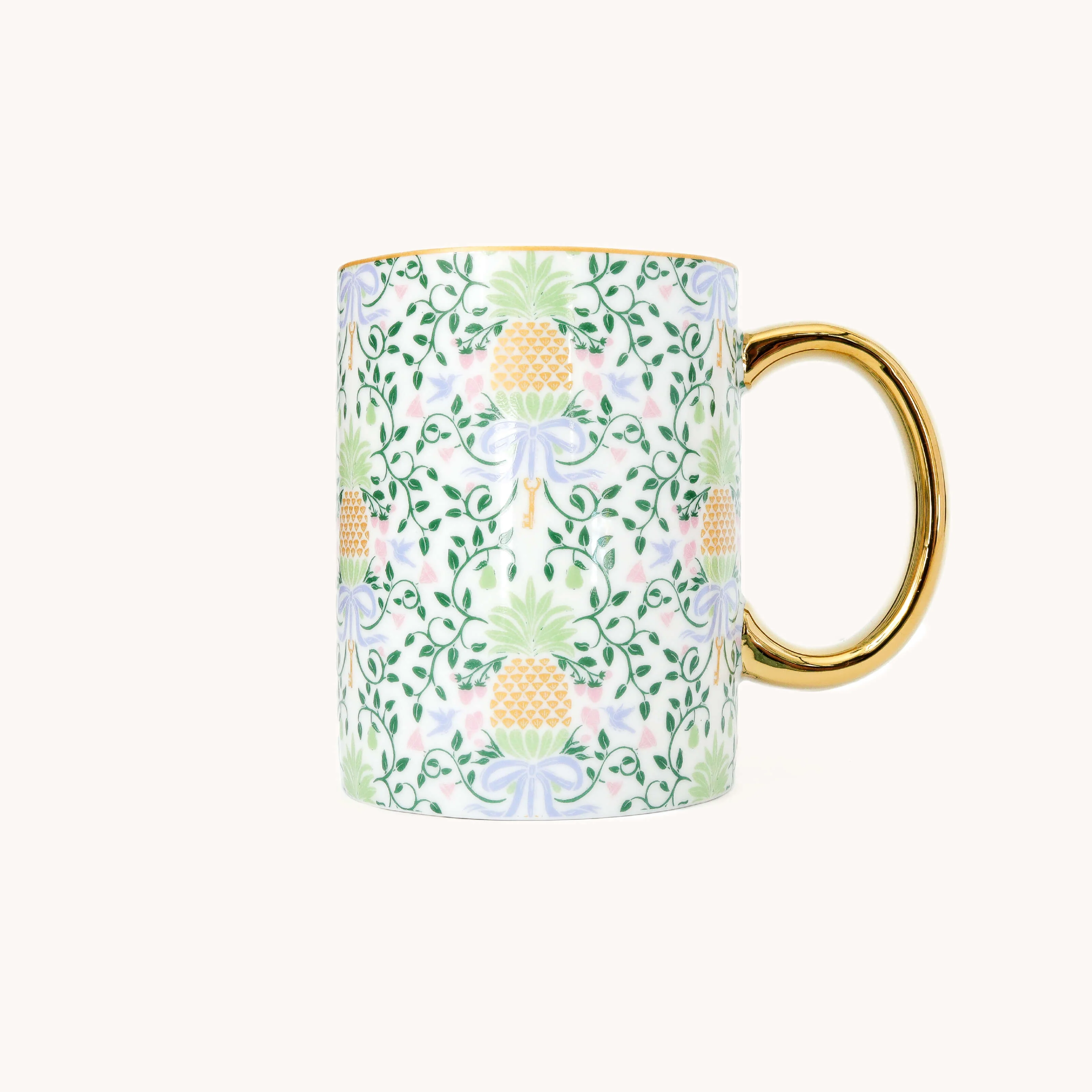 Ceramic Mug - Pineapple Charm 3 Ceramic Mug - Pineapple Charm