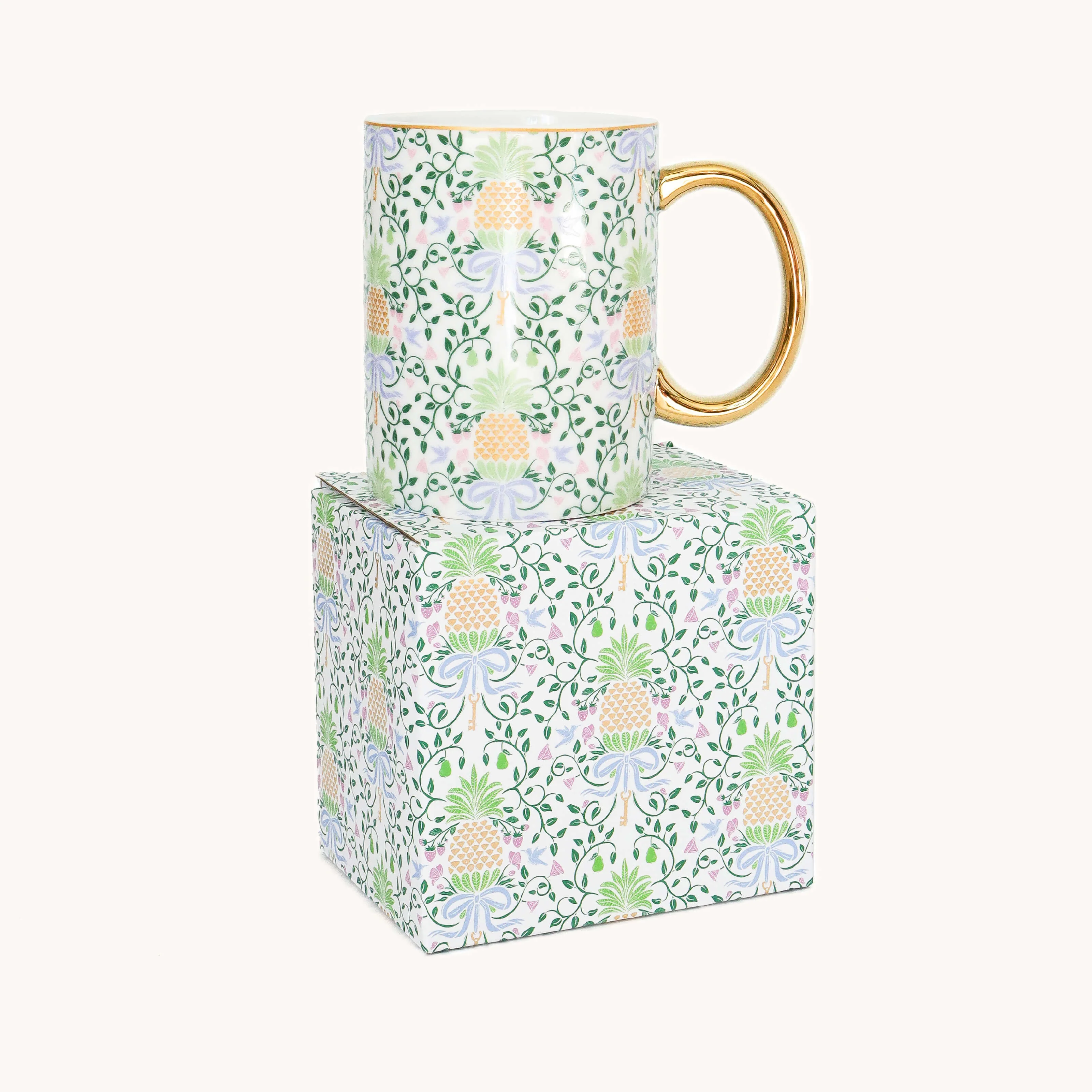 Ceramic Mug - Pineapple Charm 4 Ceramic Mug - Pineapple Charm