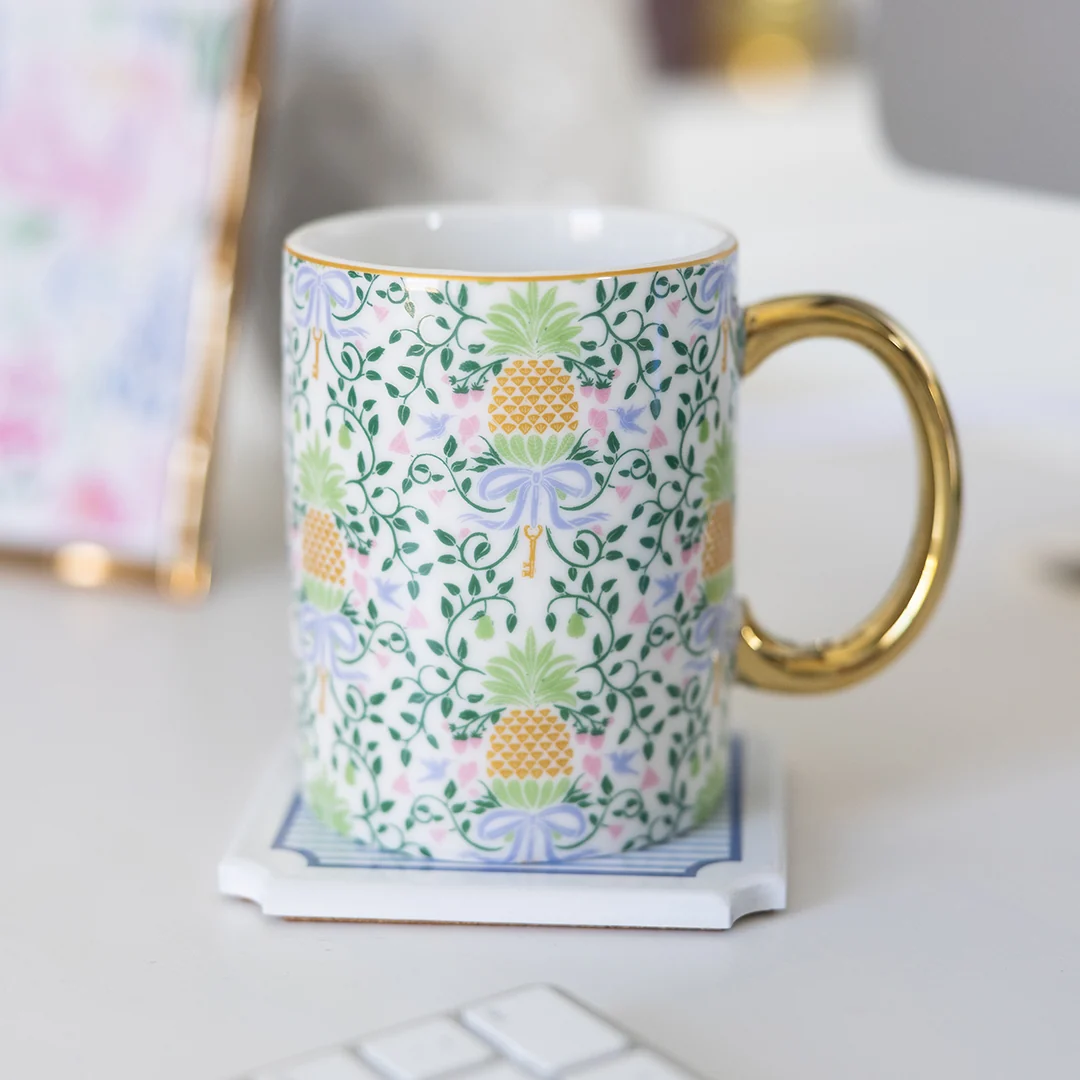 Ceramic Coaster Set - Stripes