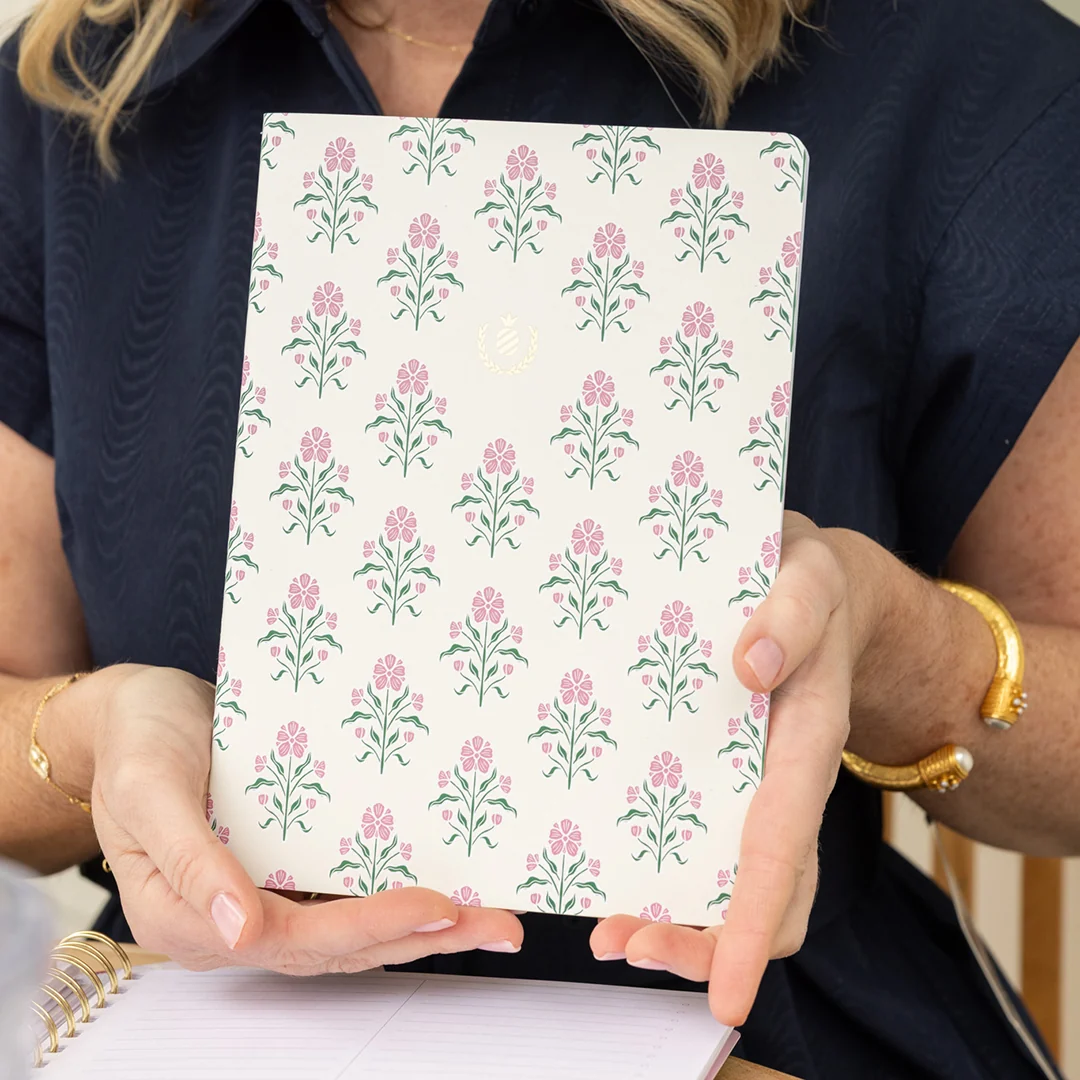 Mid-Size Notebook - Blush Botanical