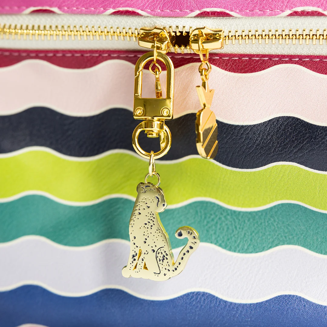Enamel Charm - Cheetah