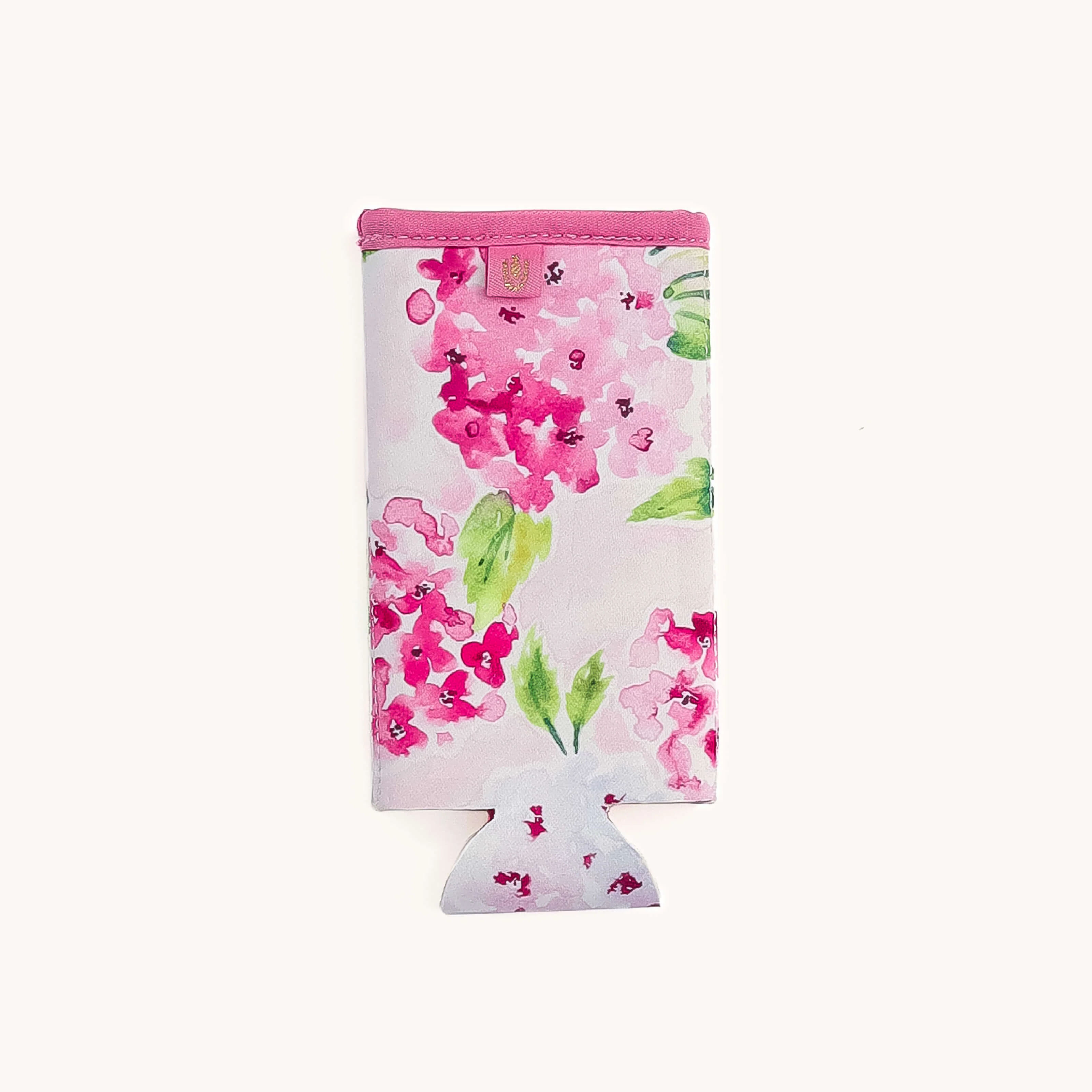 Slim Can Cooler - Blush Hydrangea