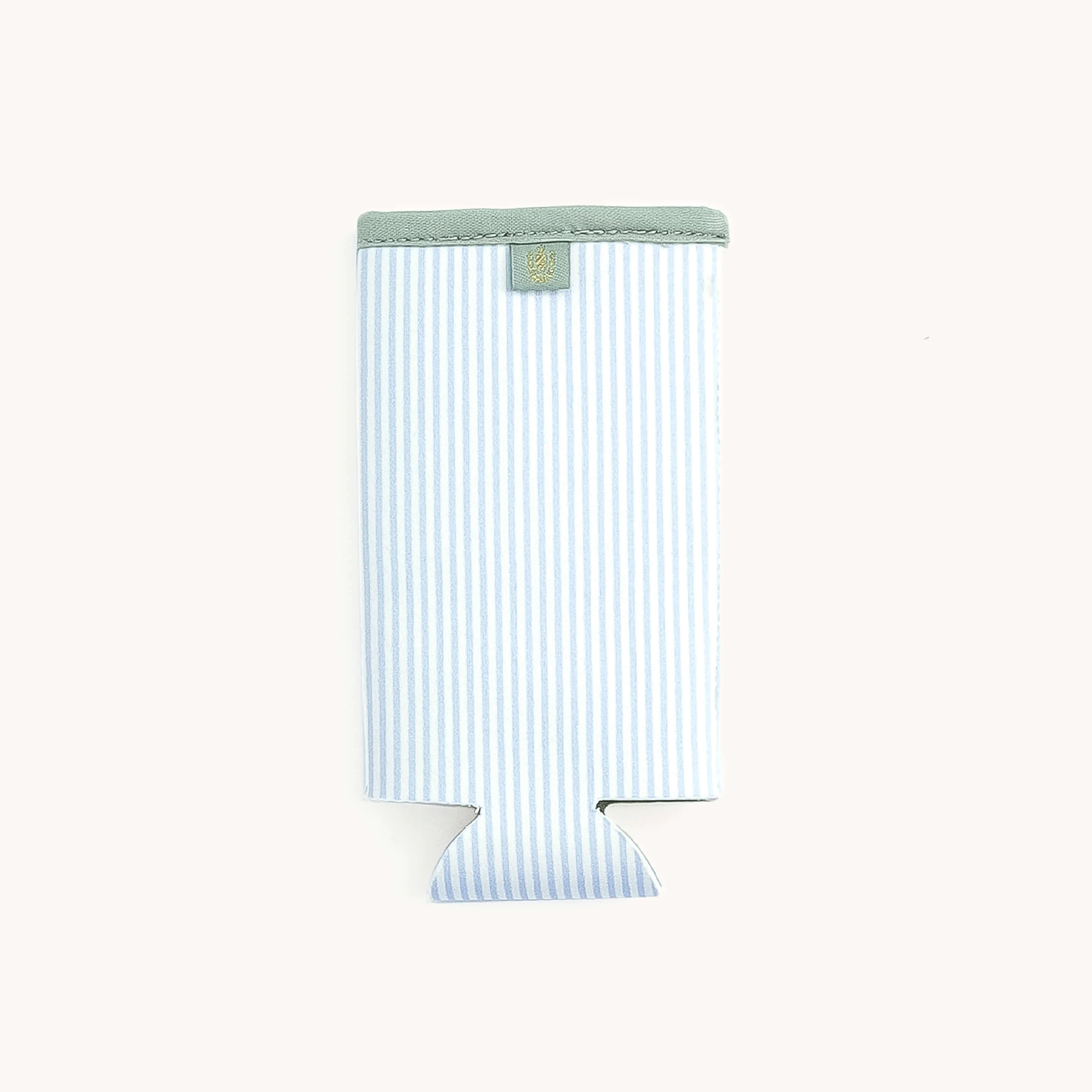 Slim Can Cooler - Carolina Pinstripe